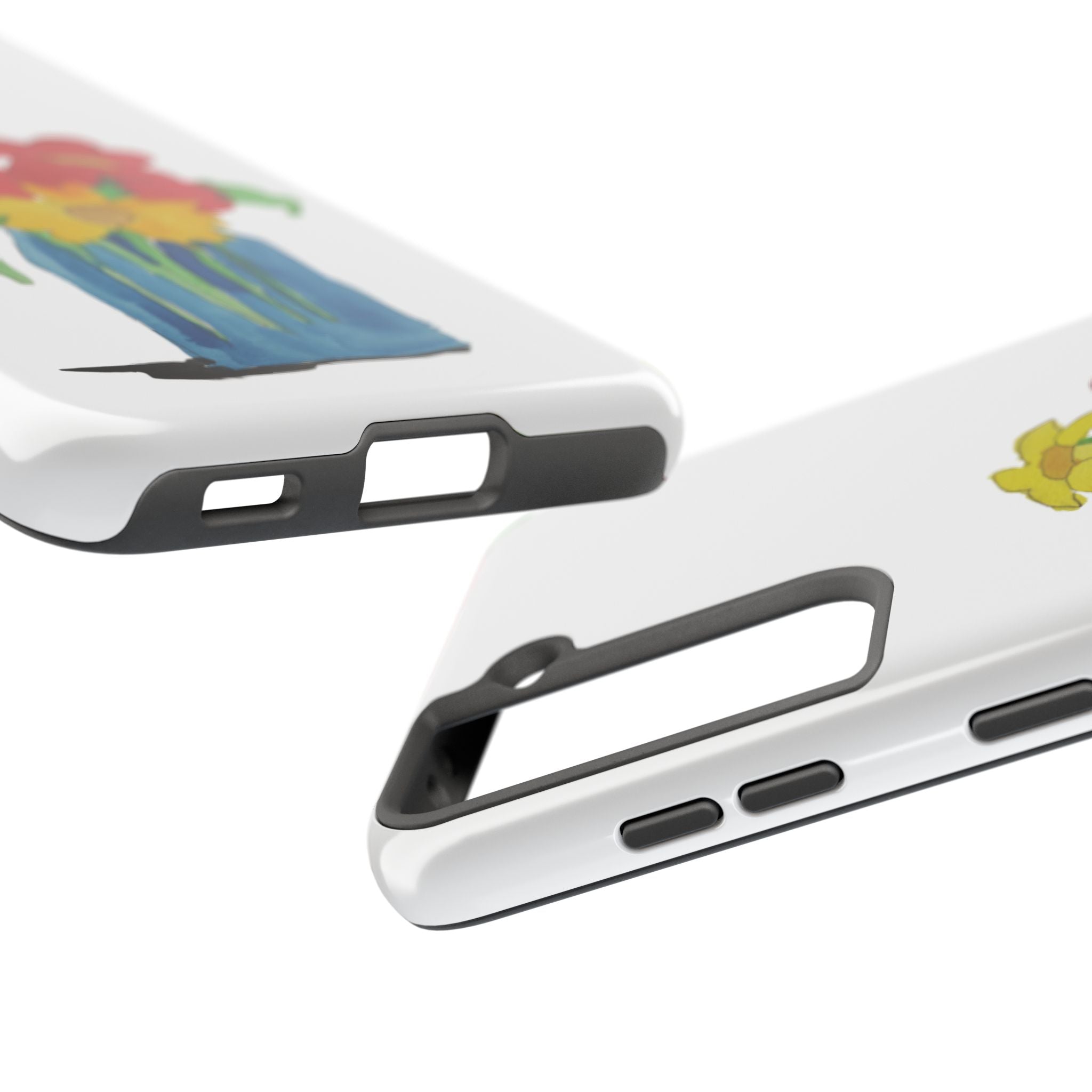 Watery Flowers By Max R. Tough Phone Cases