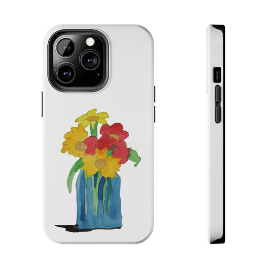Watery Flowers By Max R. Tough Phone Cases