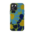 Load image into Gallery viewer, Blue Flowers By Kalei S. Tough Phone Cases