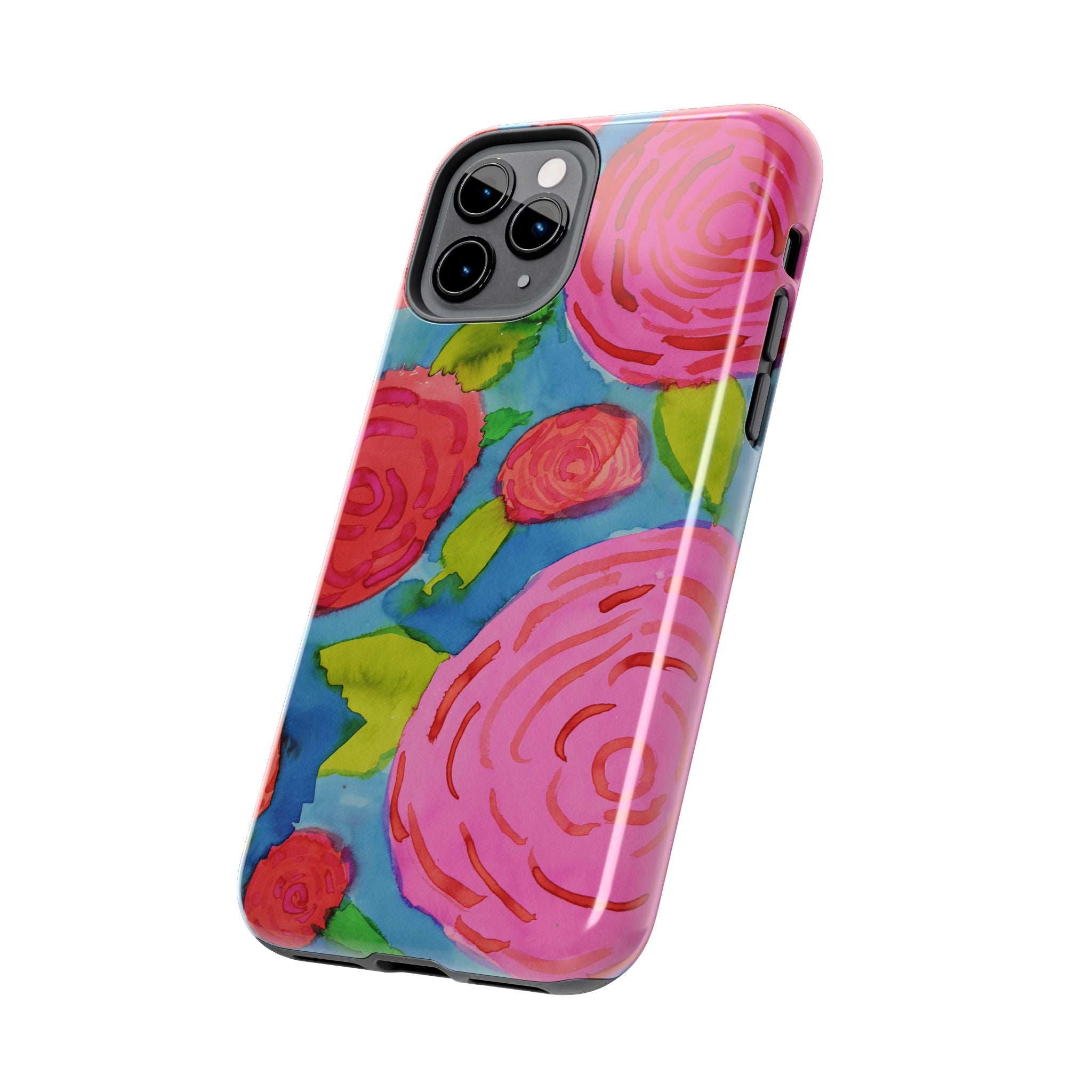 Spring Garden Roses By Chantale H. Tough Phone Cases
