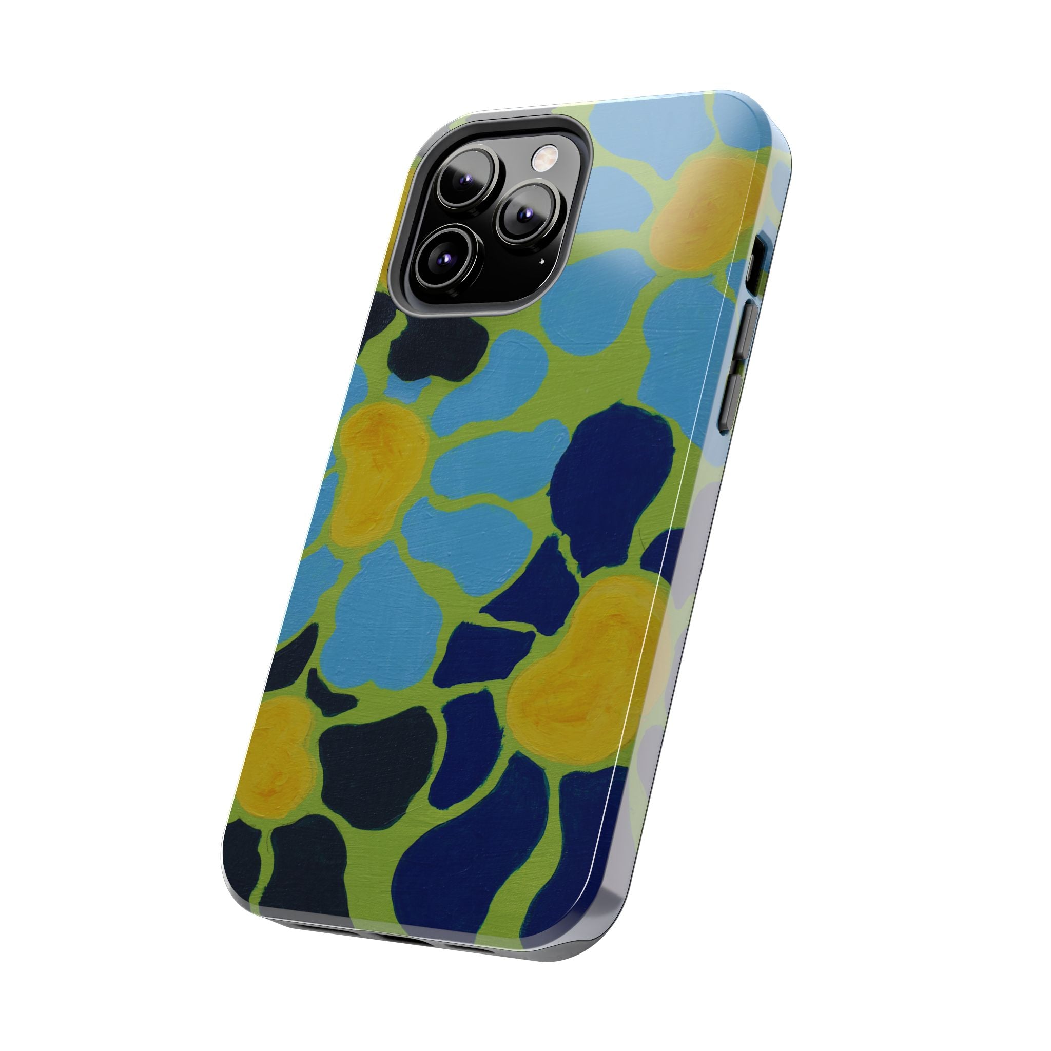 Blue Flowers By Kalei S. Tough Phone Cases