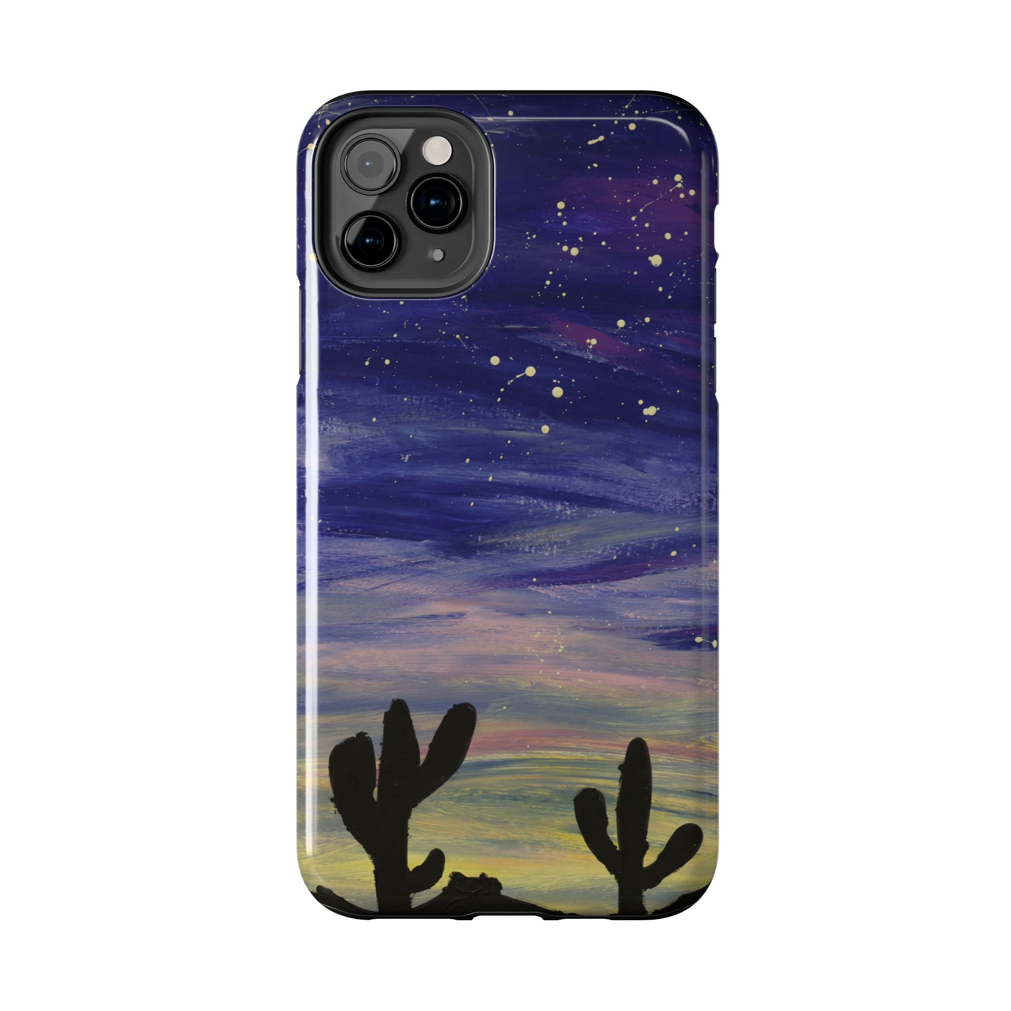 Colorful Oasis Desert by Bonnie M. Tough Phone Cases