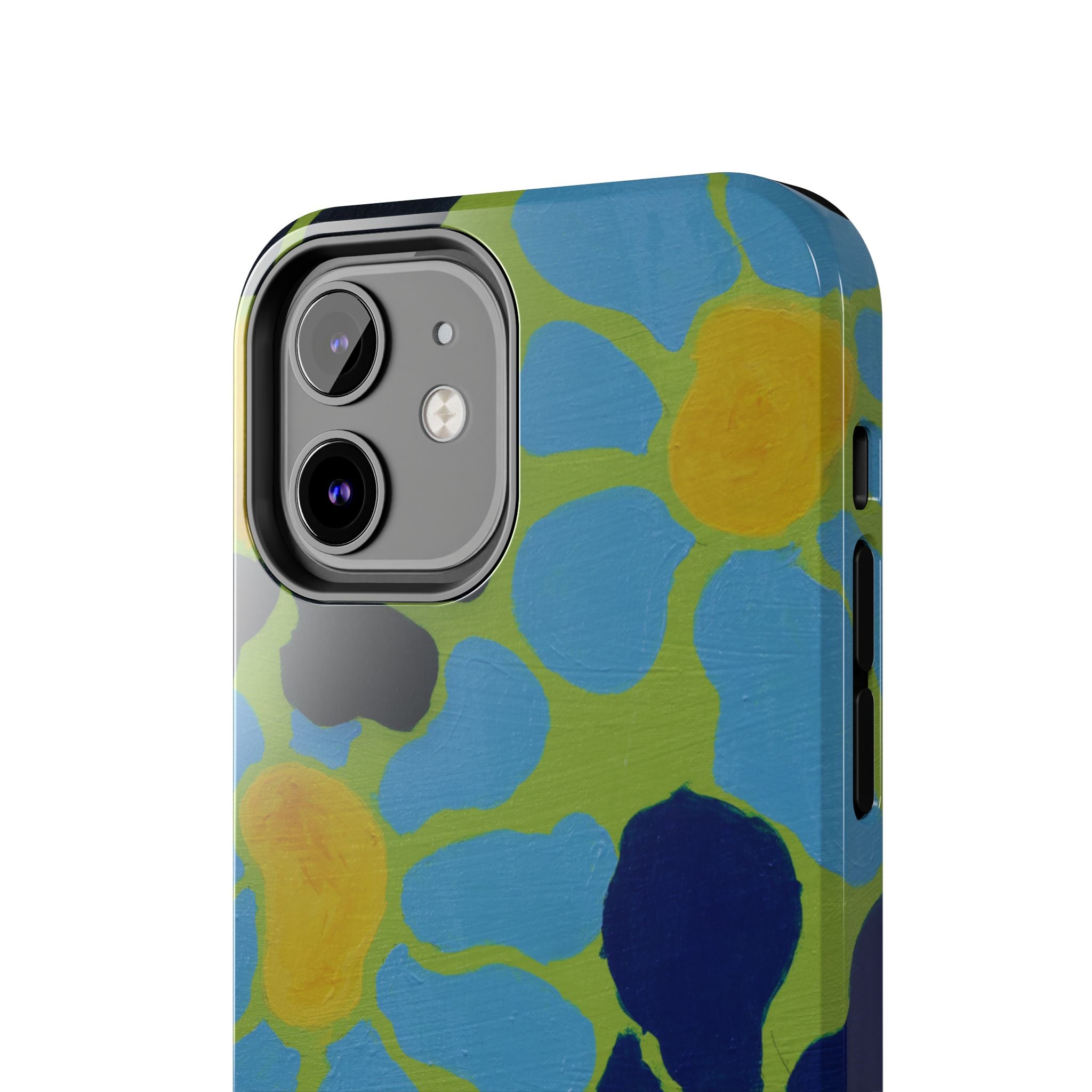 Blue Flowers By Kalei S. Tough Phone Cases