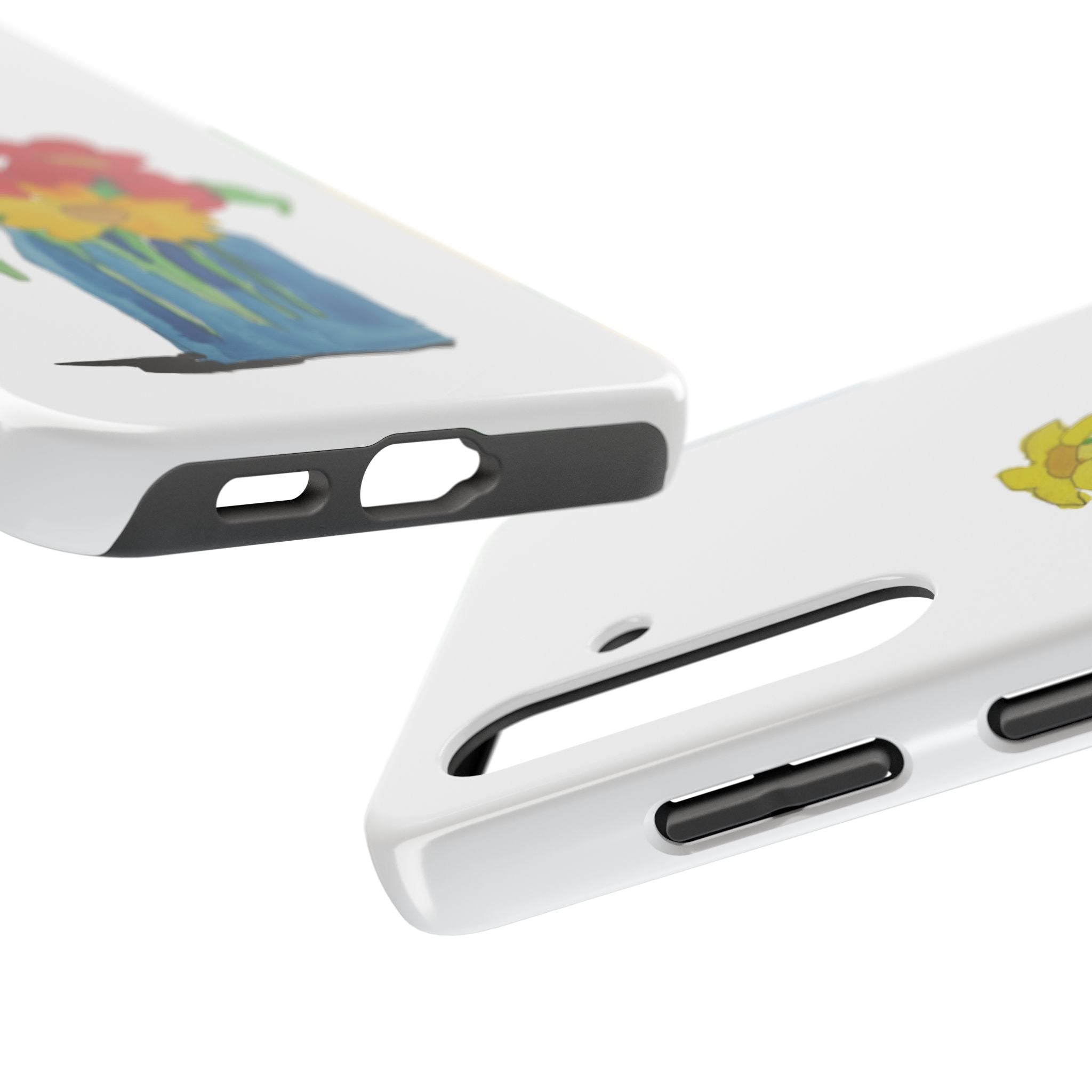 Watery Flowers By Max R. Tough Phone Cases