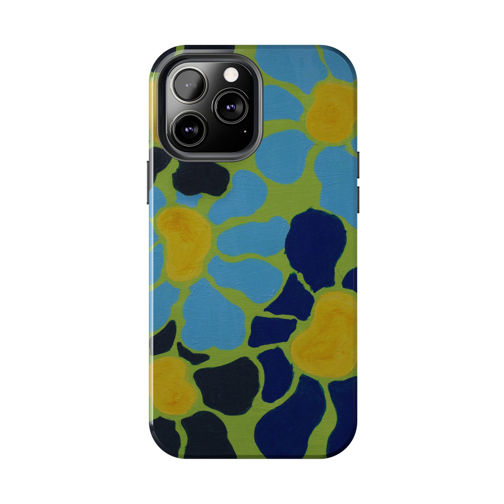 Blue Flowers By Kalei S. Tough Phone Cases