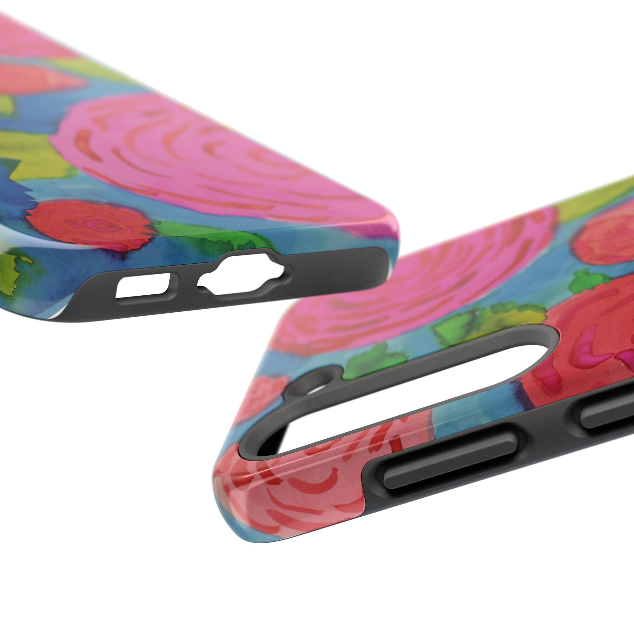 Spring Garden Roses By Chantale H. Tough Phone Cases