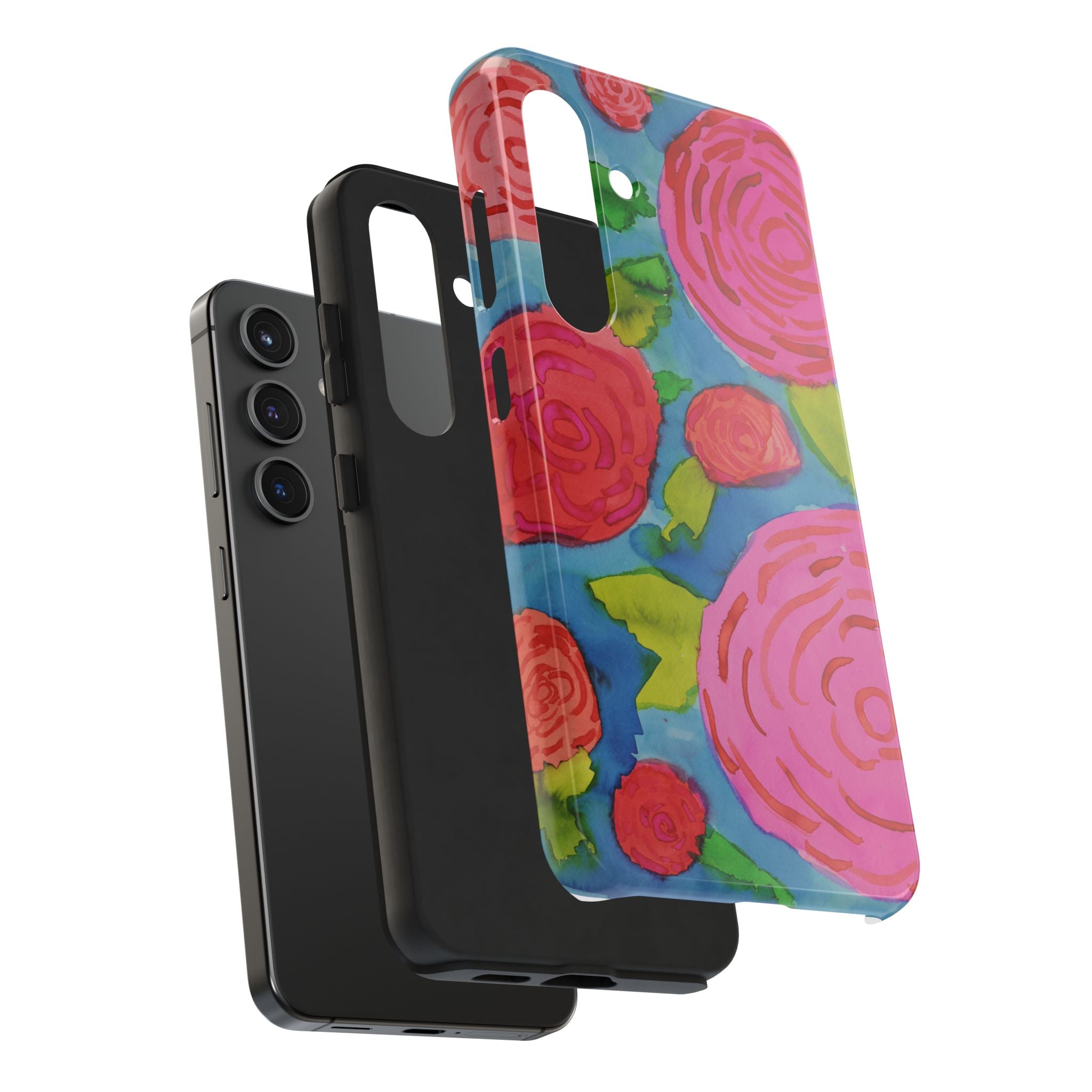 Spring Garden Roses By Chantale H. Tough Phone Cases