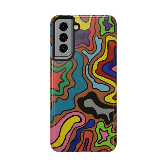 Lava Tubes By Caesar G. Tough Phone Cases