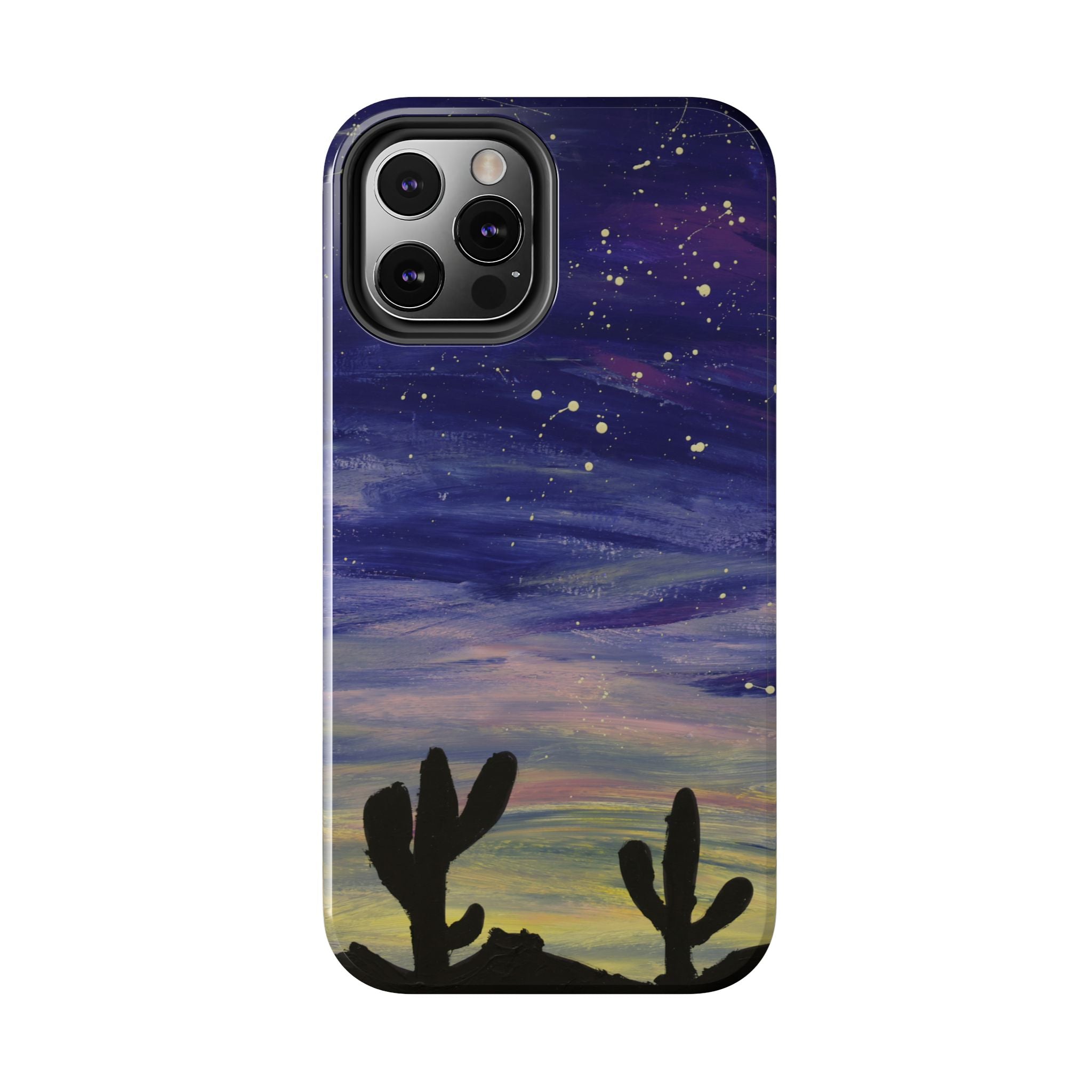 Colorful Oasis Desert by Bonnie M. Tough Phone Cases