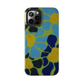 Load image into Gallery viewer, Blue Flowers By Kalei S. Tough Phone Cases