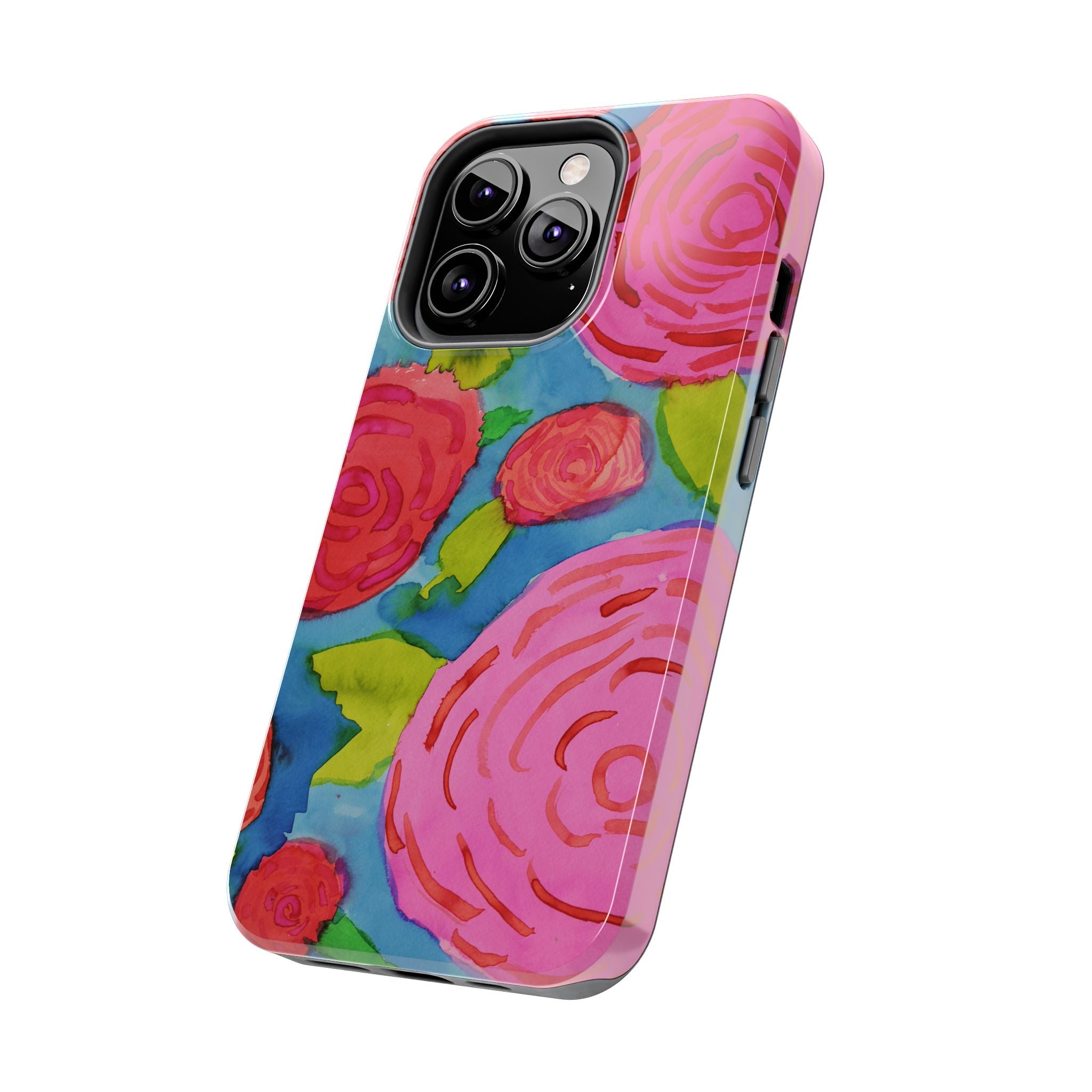 Spring Garden Roses By Chantale H. Tough Phone Cases
