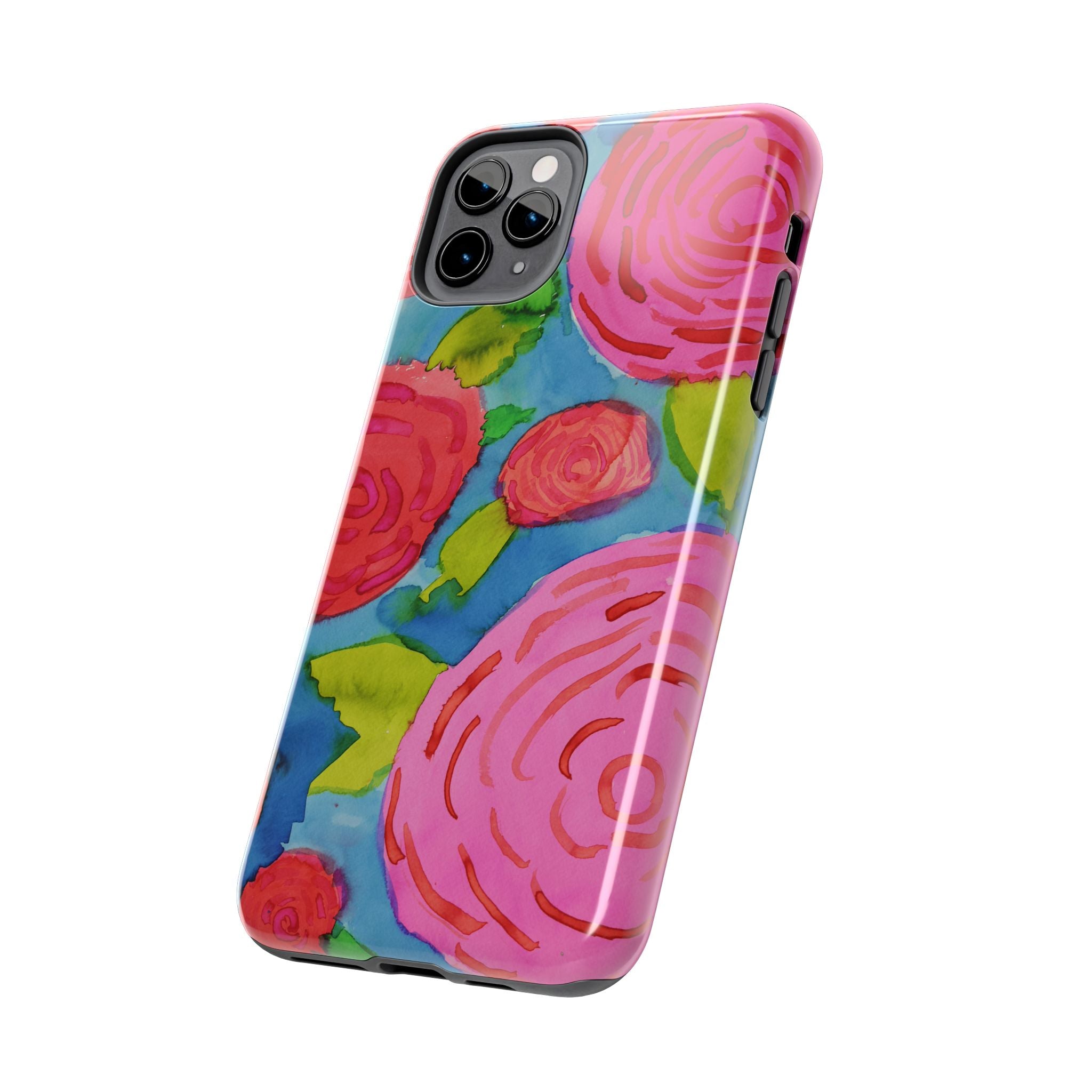 Spring Garden Roses By Chantale H. Tough Phone Cases