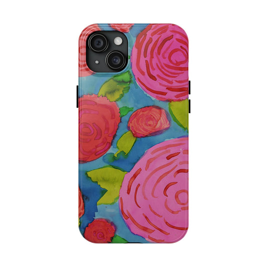 Spring Garden Roses By Chantale H. Tough Phone Cases