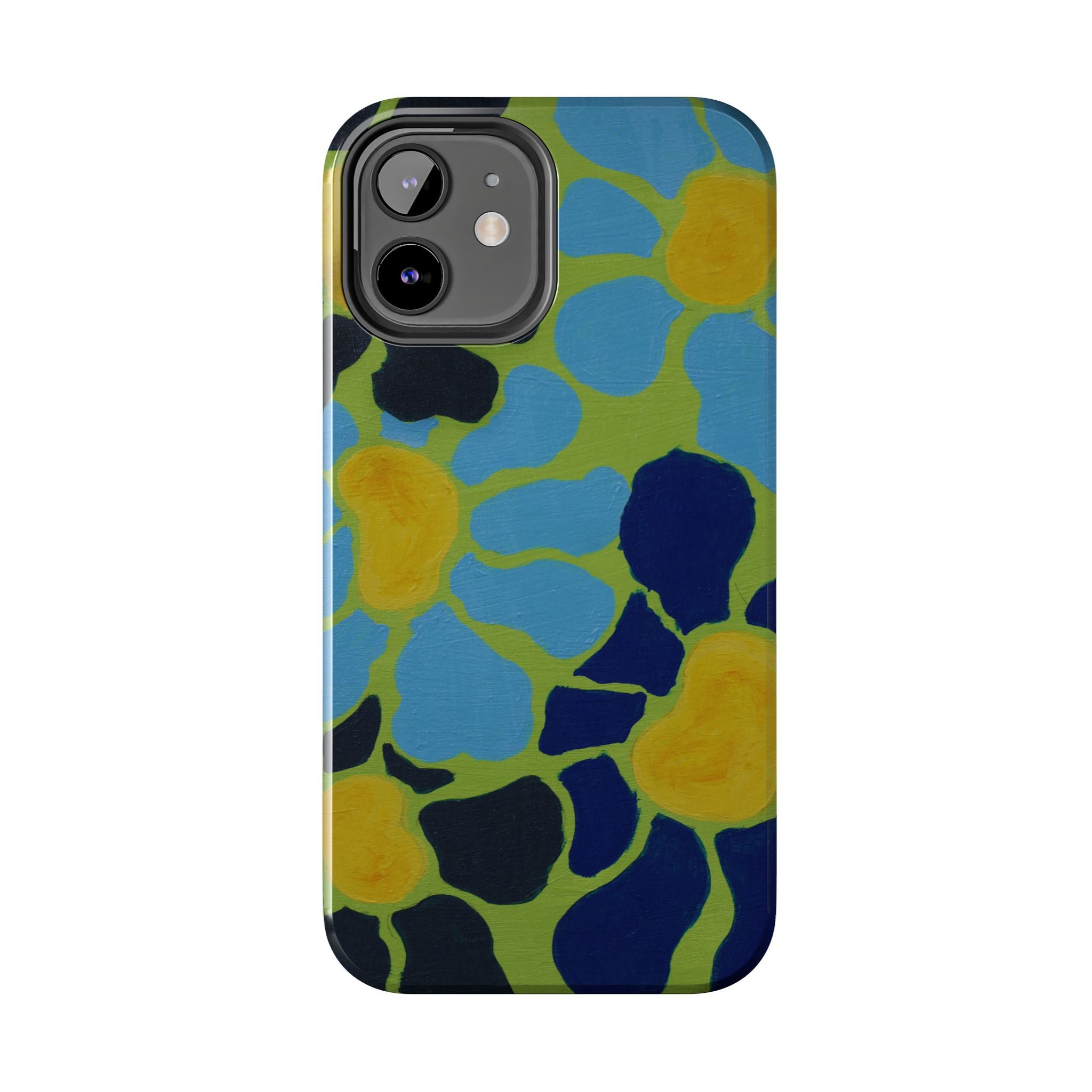 Blue Flowers By Kalei S. Tough Phone Cases