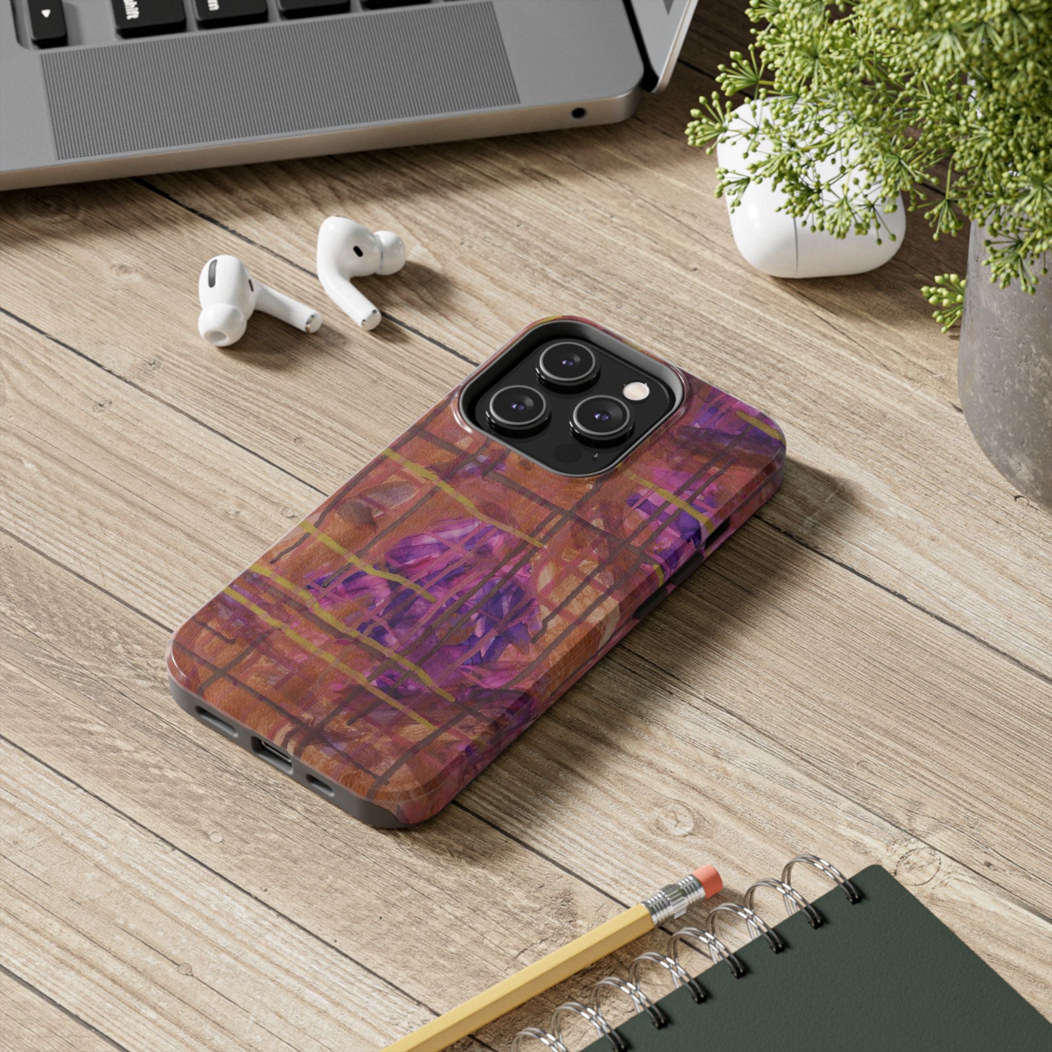 Lattice By Jason H. Tough Phone Cases