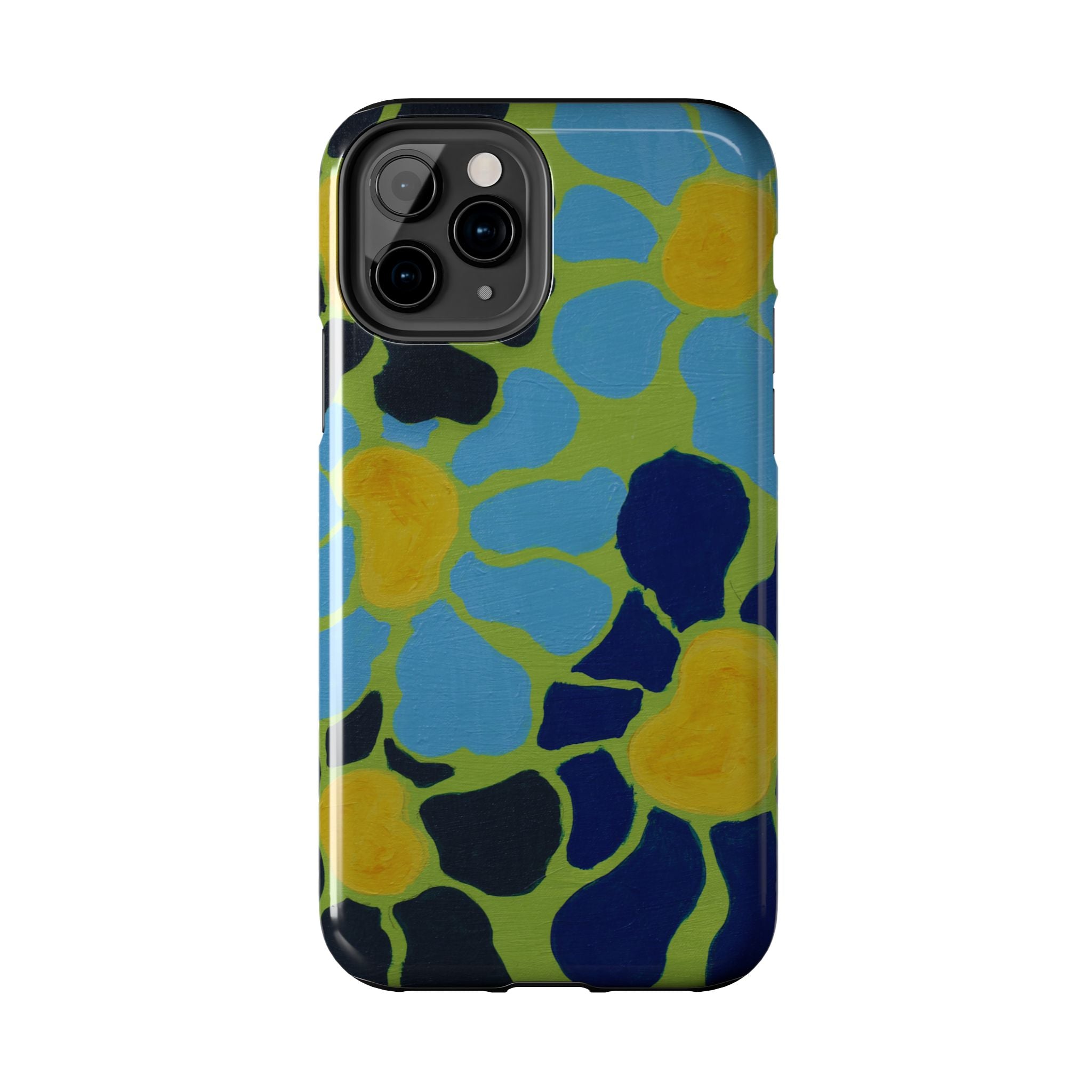 Blue Flowers By Kalei S. Tough Phone Cases