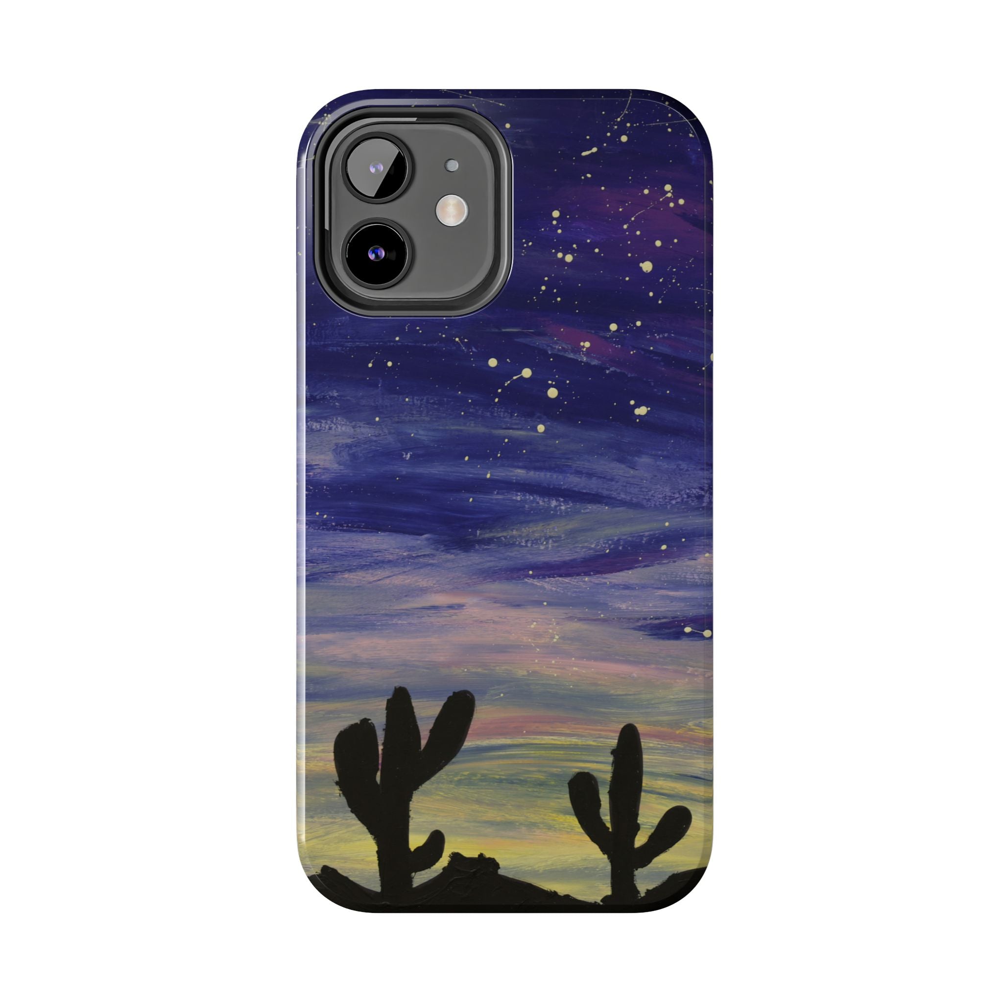 Colorful Oasis Desert by Bonnie M. Tough Phone Cases