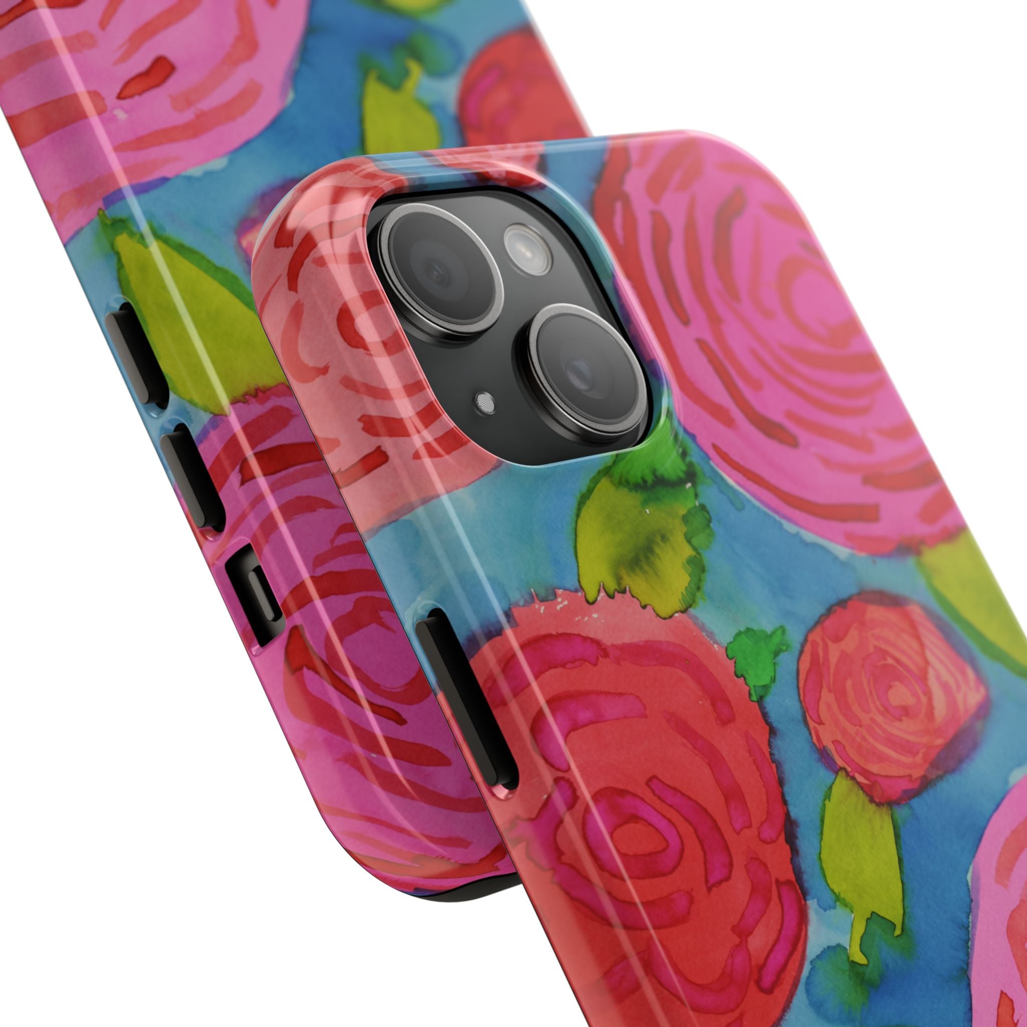 Spring Garden Roses By Chantale H. Tough Phone Cases