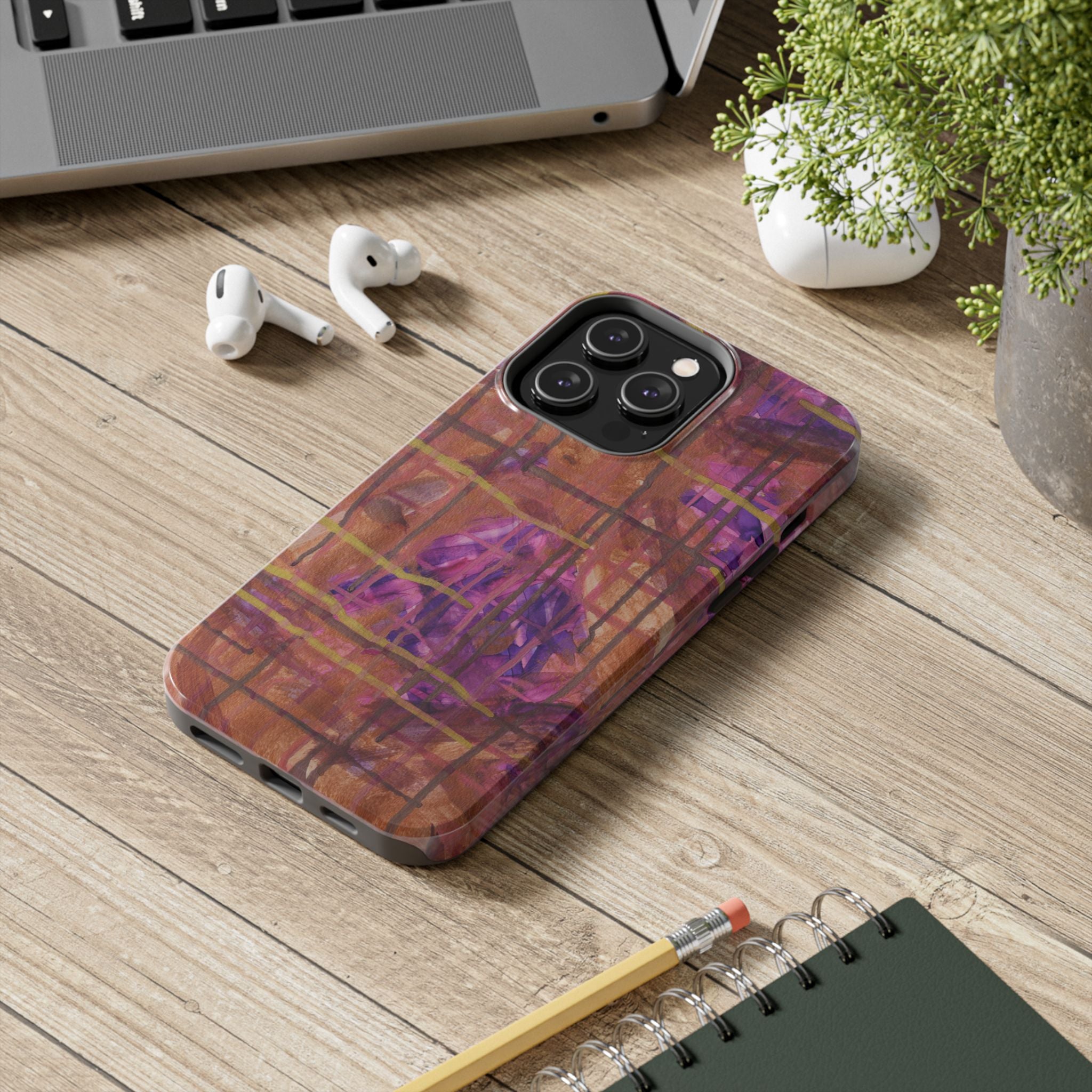 Lattice By Jason H. Tough Phone Cases