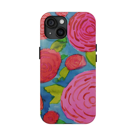 Spring Garden Roses By Chantale H. Tough Phone Cases