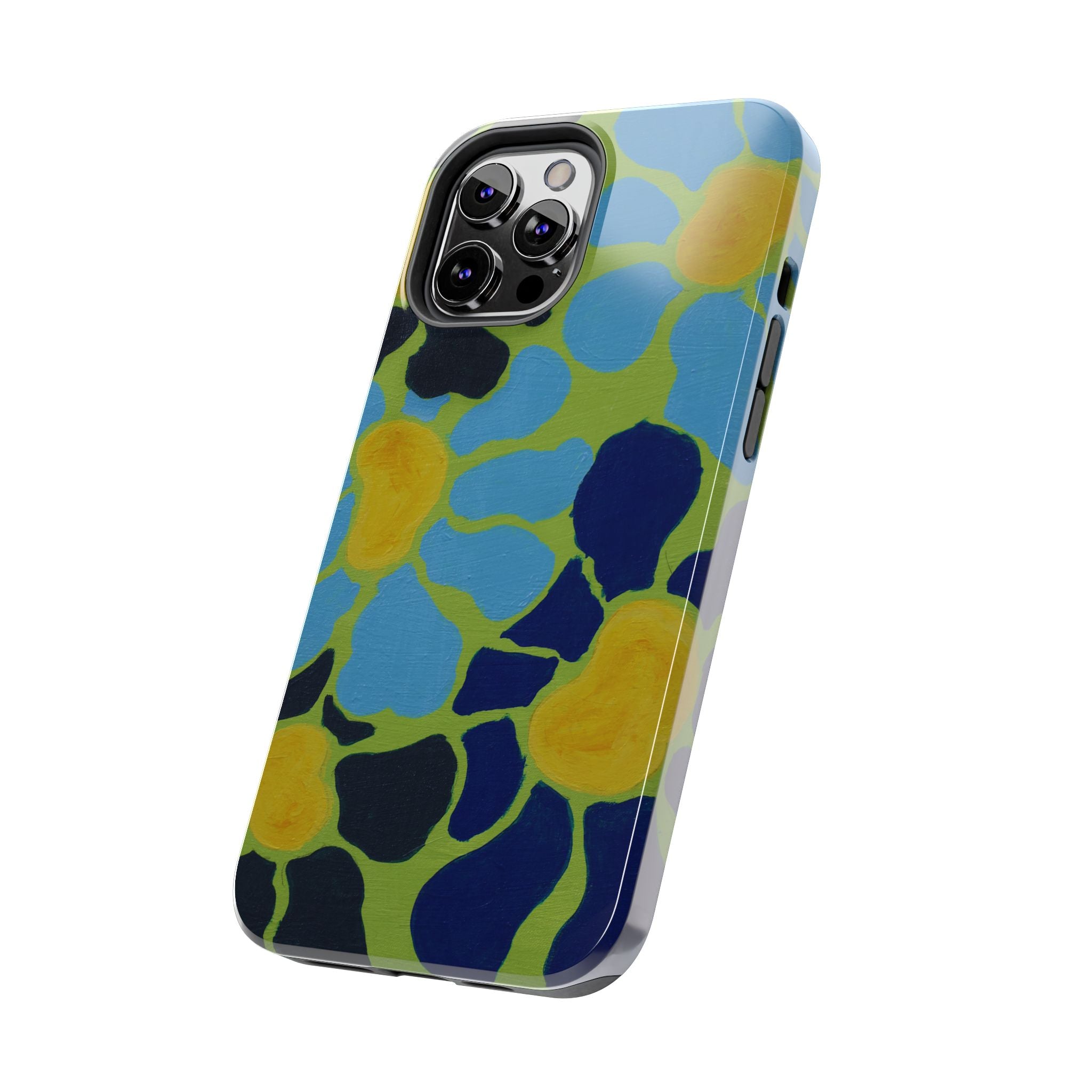 Blue Flowers By Kalei S. Tough Phone Cases