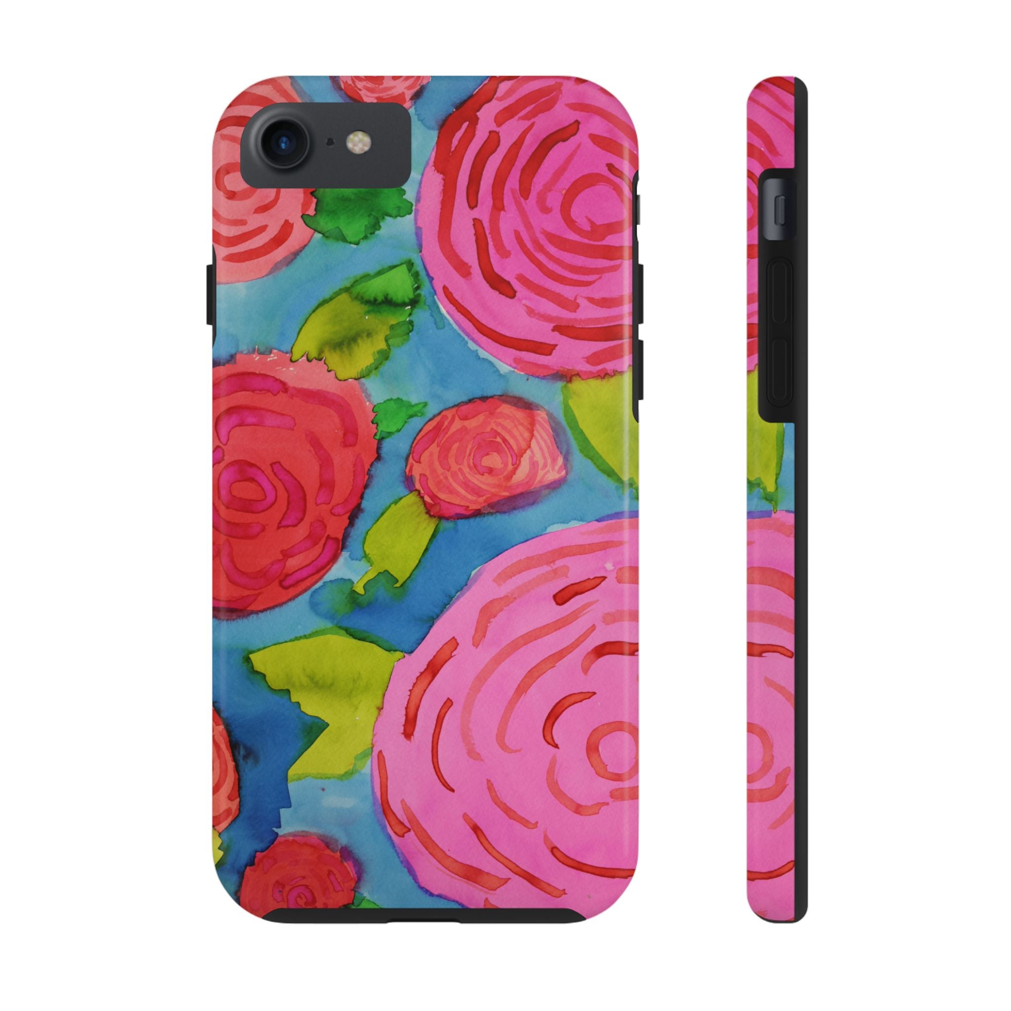 Spring Garden Roses By Chantale H. Tough Phone Cases