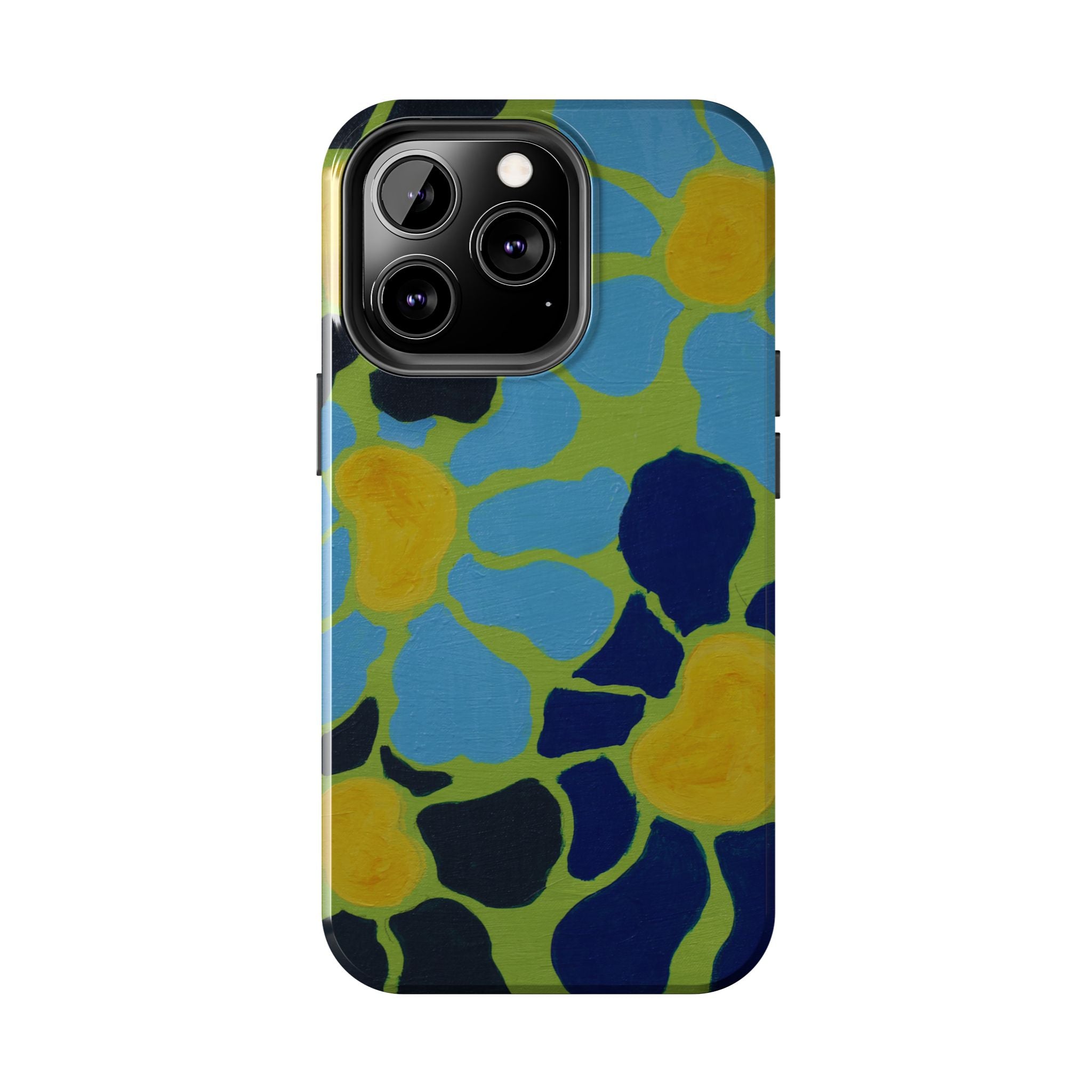 Blue Flowers By Kalei S. Tough Phone Cases