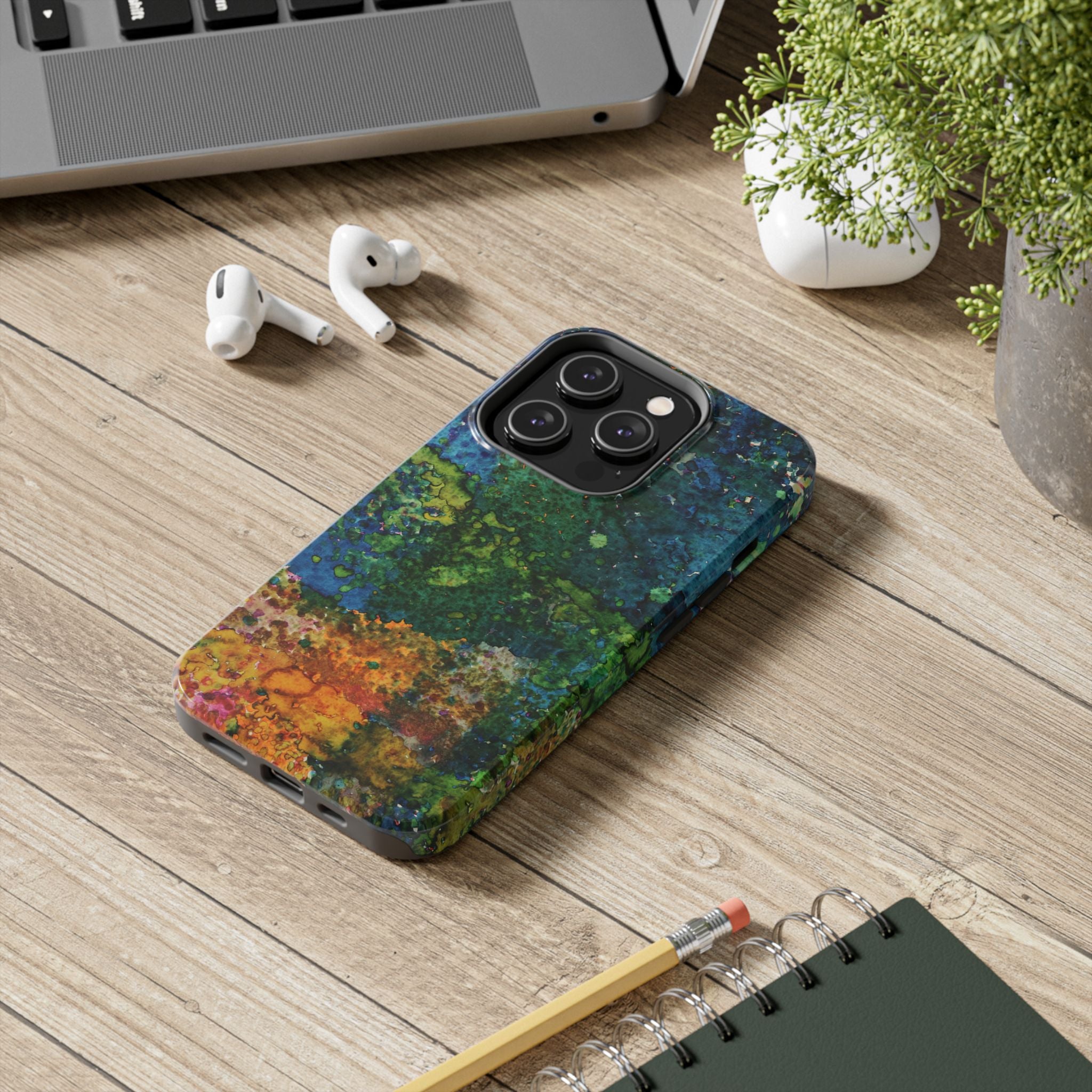 Green Hills by Sean M. Tough Phone Cases