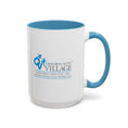 Load image into Gallery viewer, Opportunity Village Logo Accent Coffee Mug