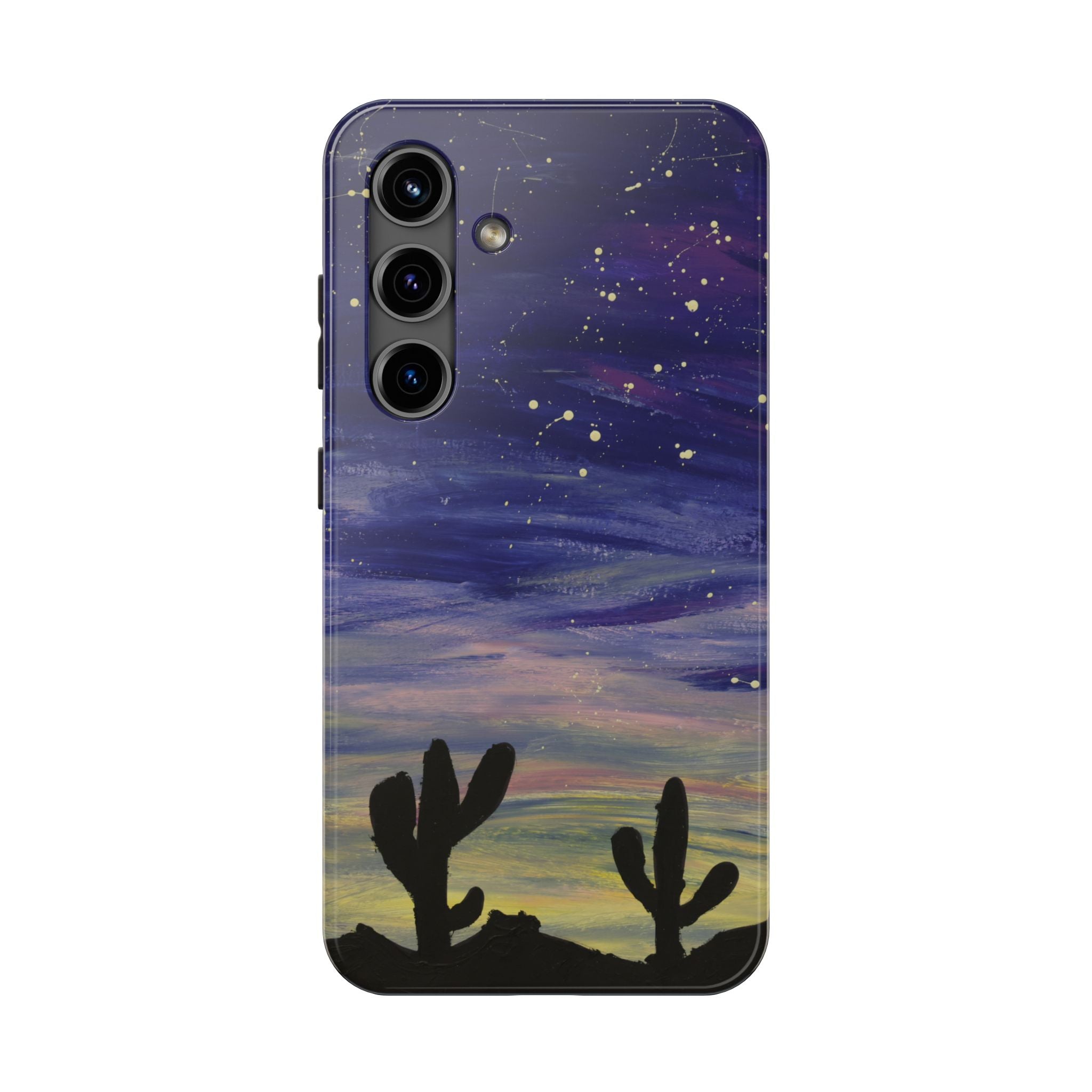 Colorful Oasis Desert by Bonnie M. Tough Phone Cases