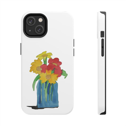 Watery Flowers By Max R. Tough Phone Cases