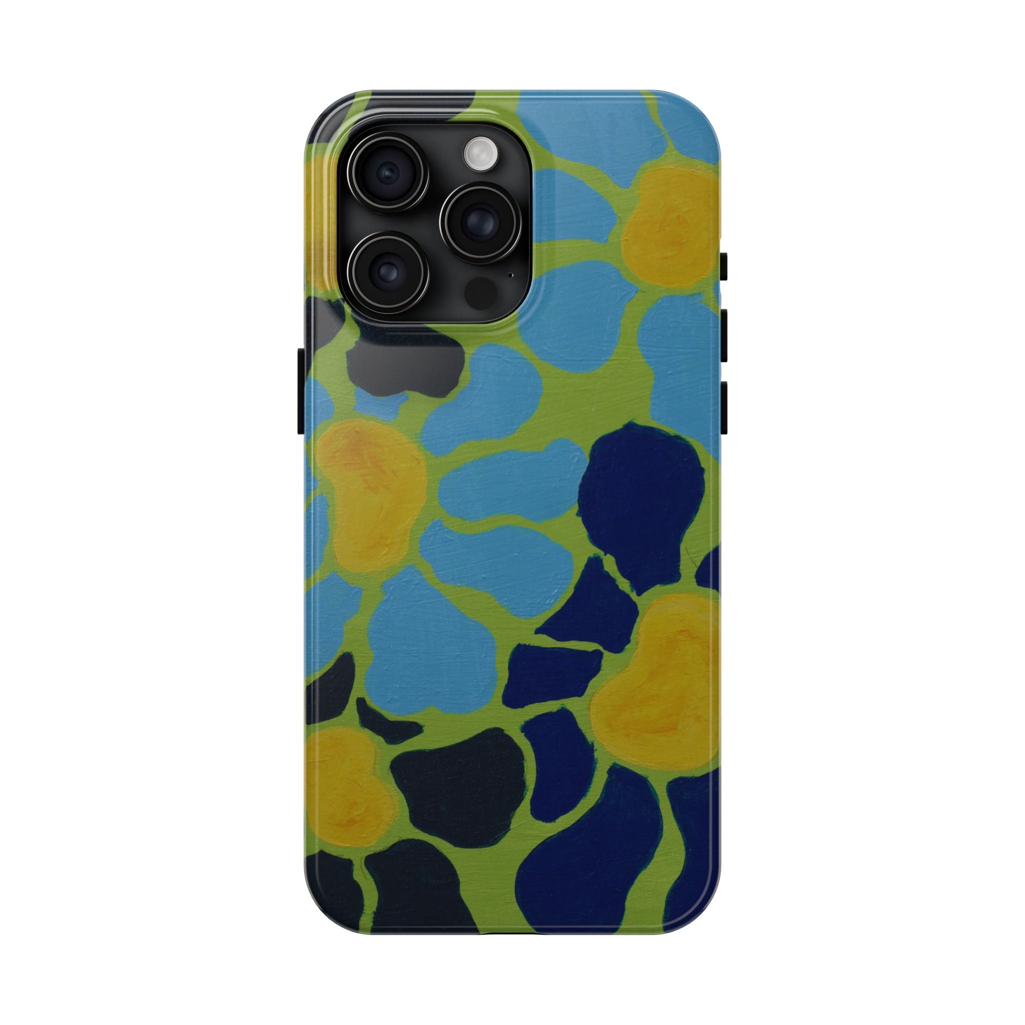 Blue Flowers By Kalei S. Tough Phone Cases