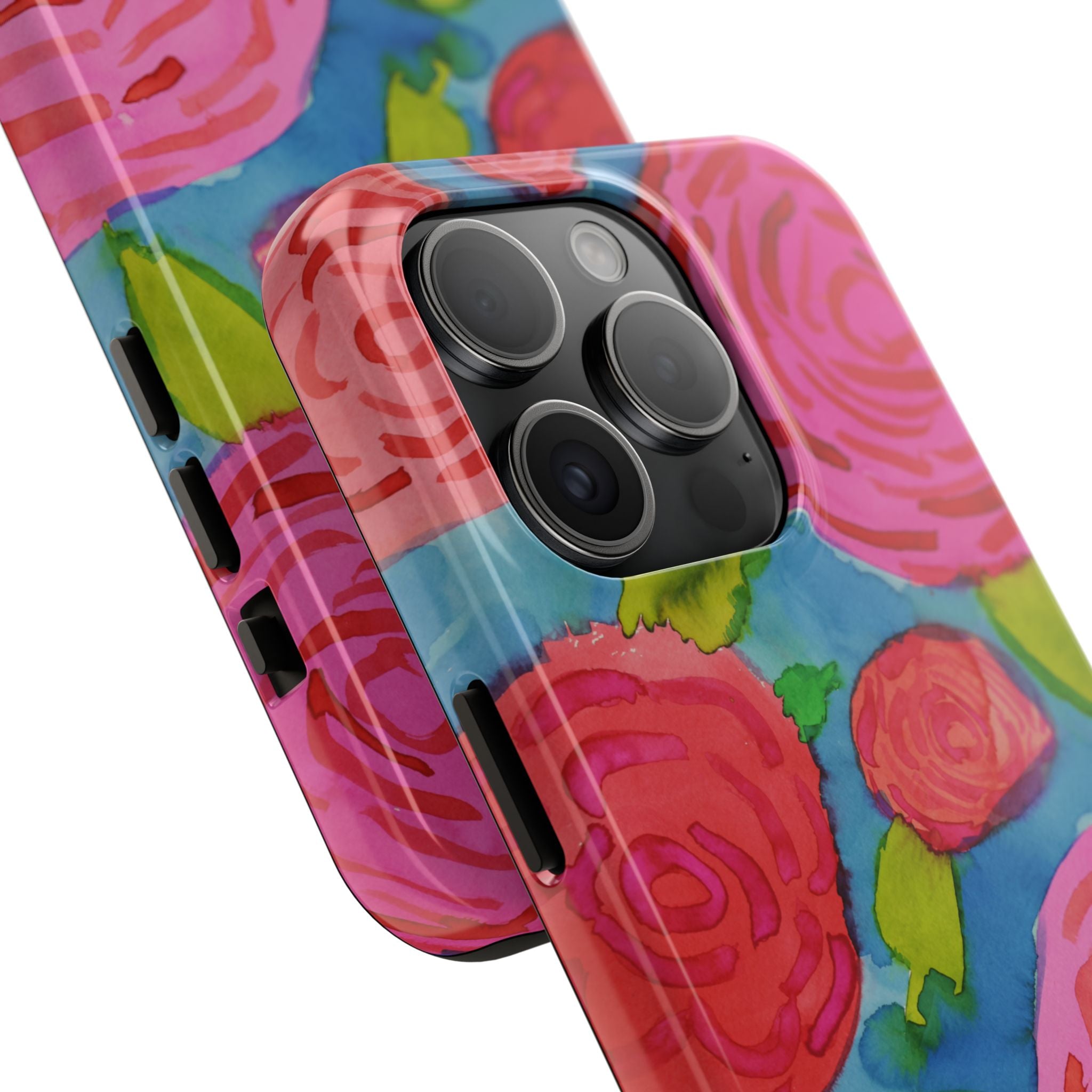 Spring Garden Roses By Chantale H. Tough Phone Cases