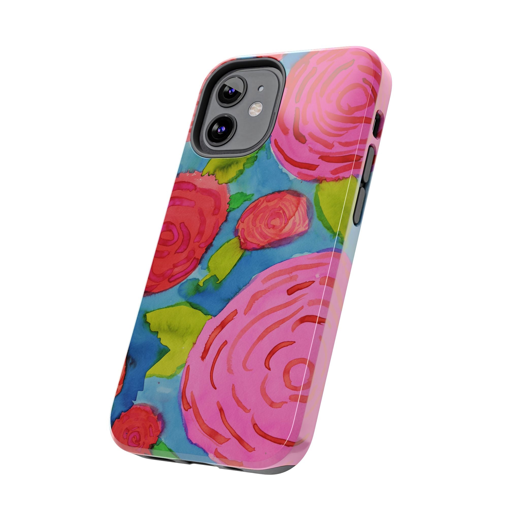 Spring Garden Roses By Chantale H. Tough Phone Cases