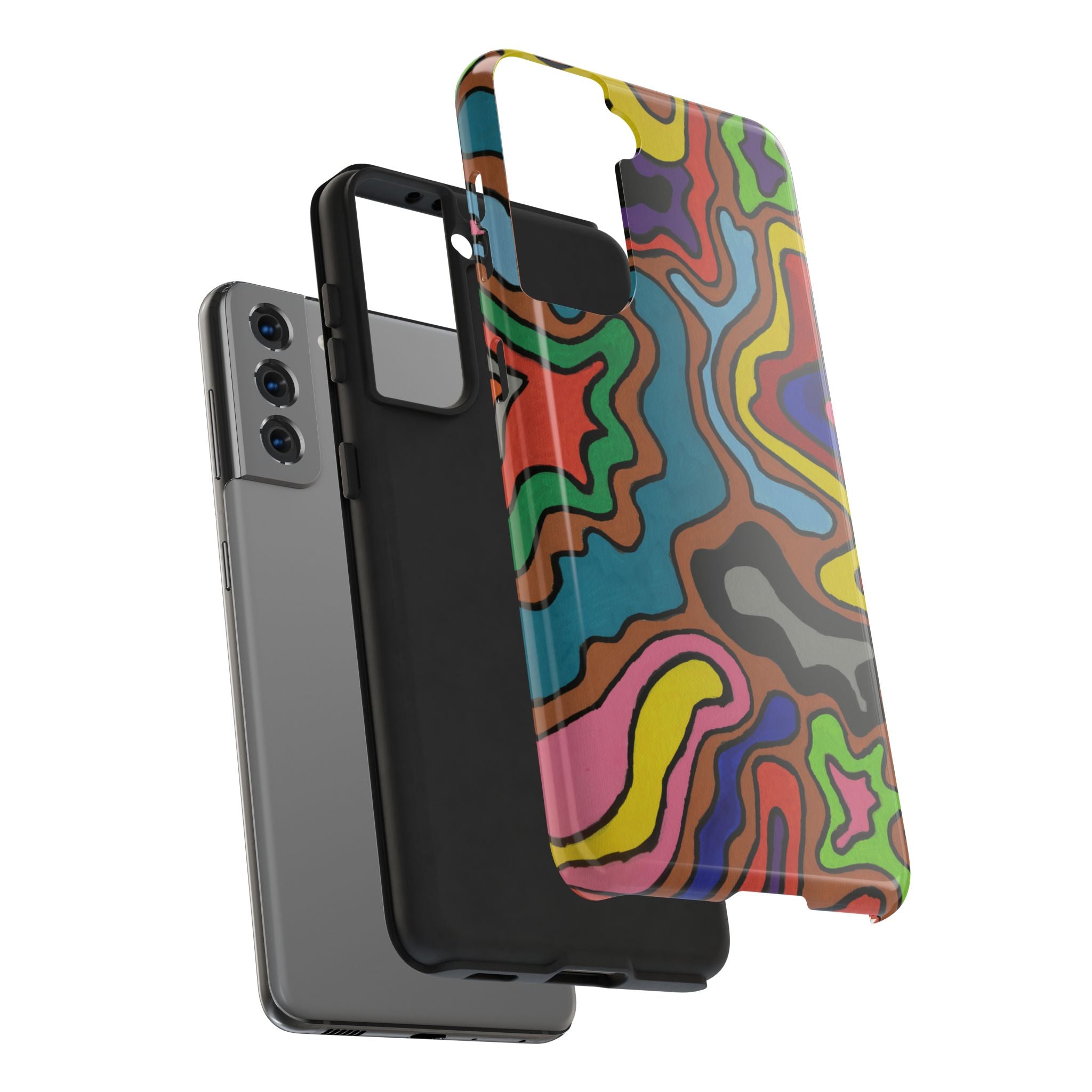 Lava Tubes By Caesar G. Tough Phone Cases
