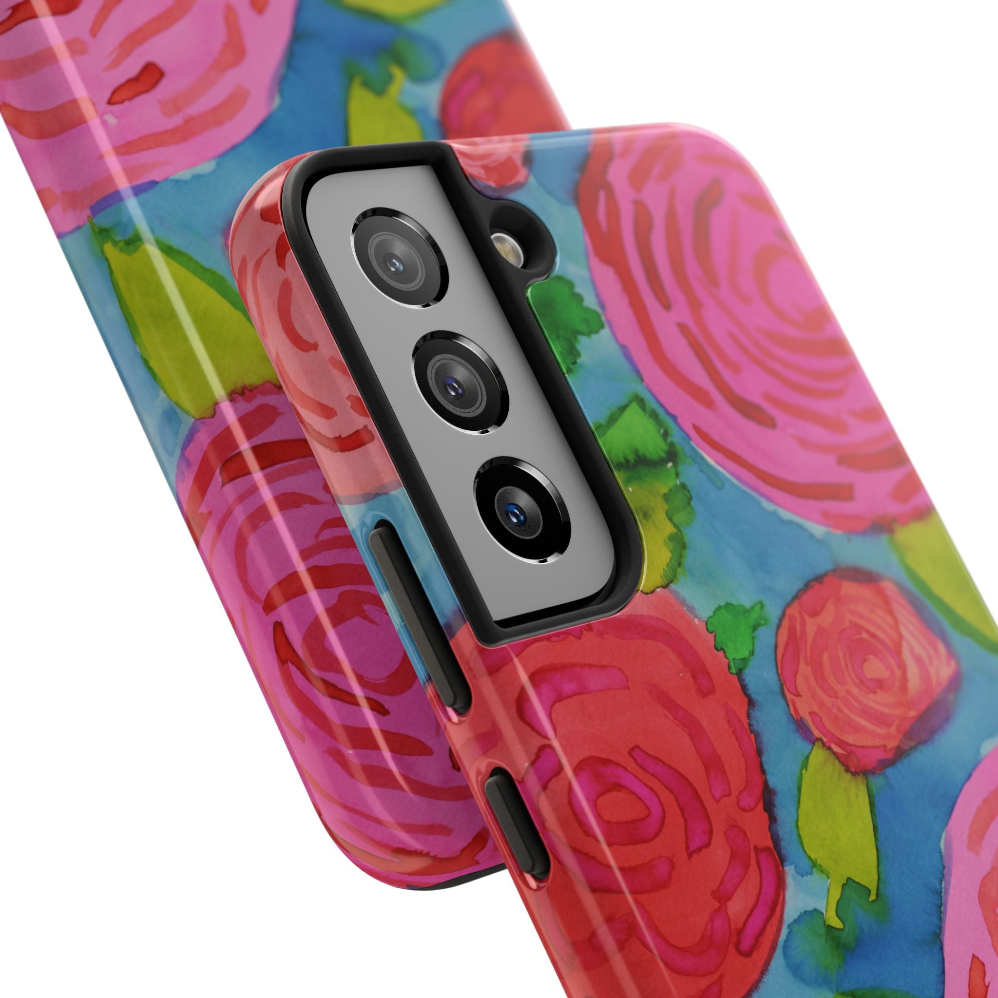 Spring Garden Roses By Chantale H. Tough Phone Cases