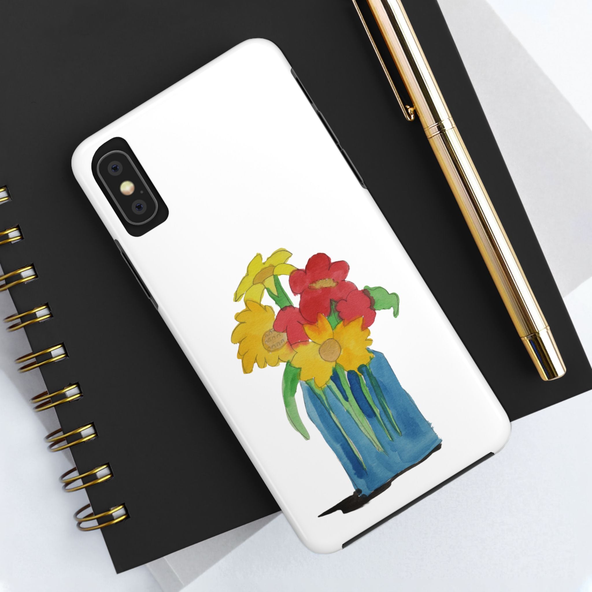 Watery Flowers By Max R. Tough Phone Cases