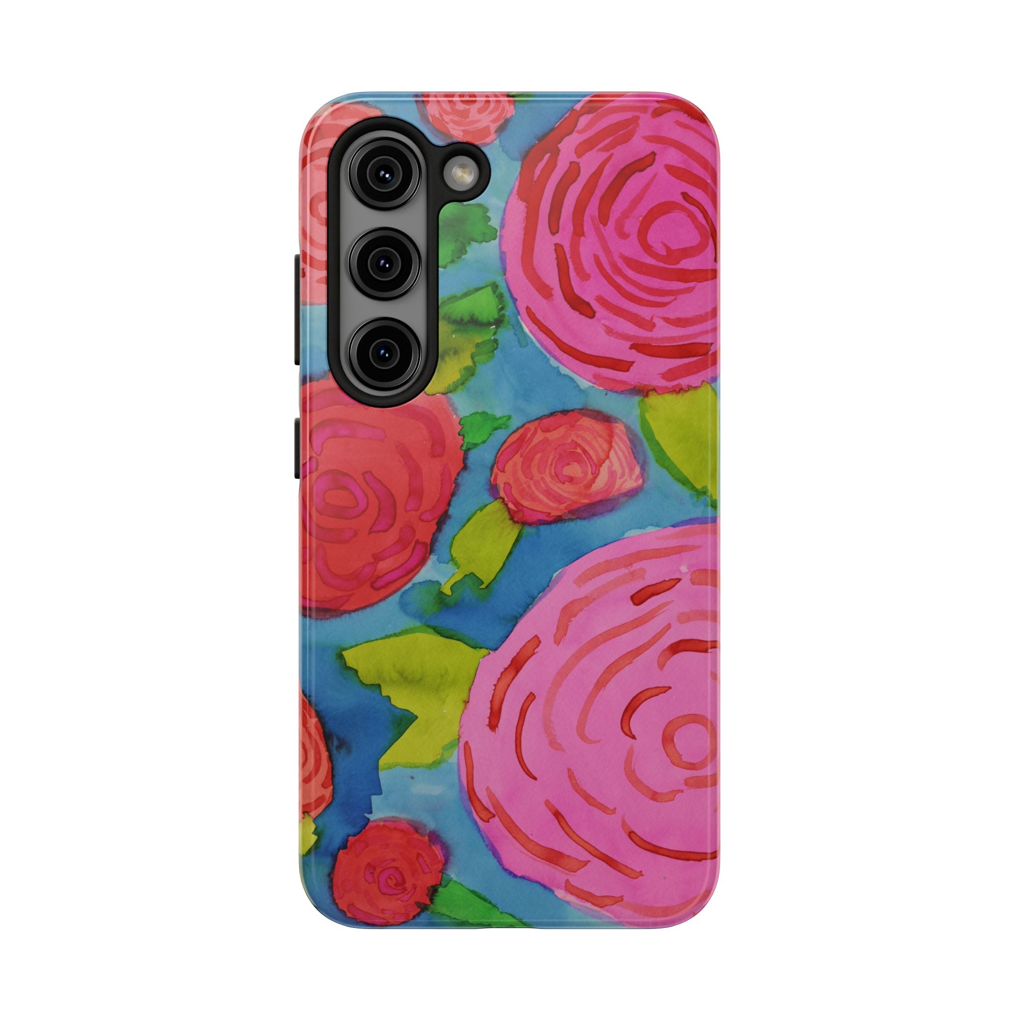 Spring Garden Roses By Chantale H. Tough Phone Cases