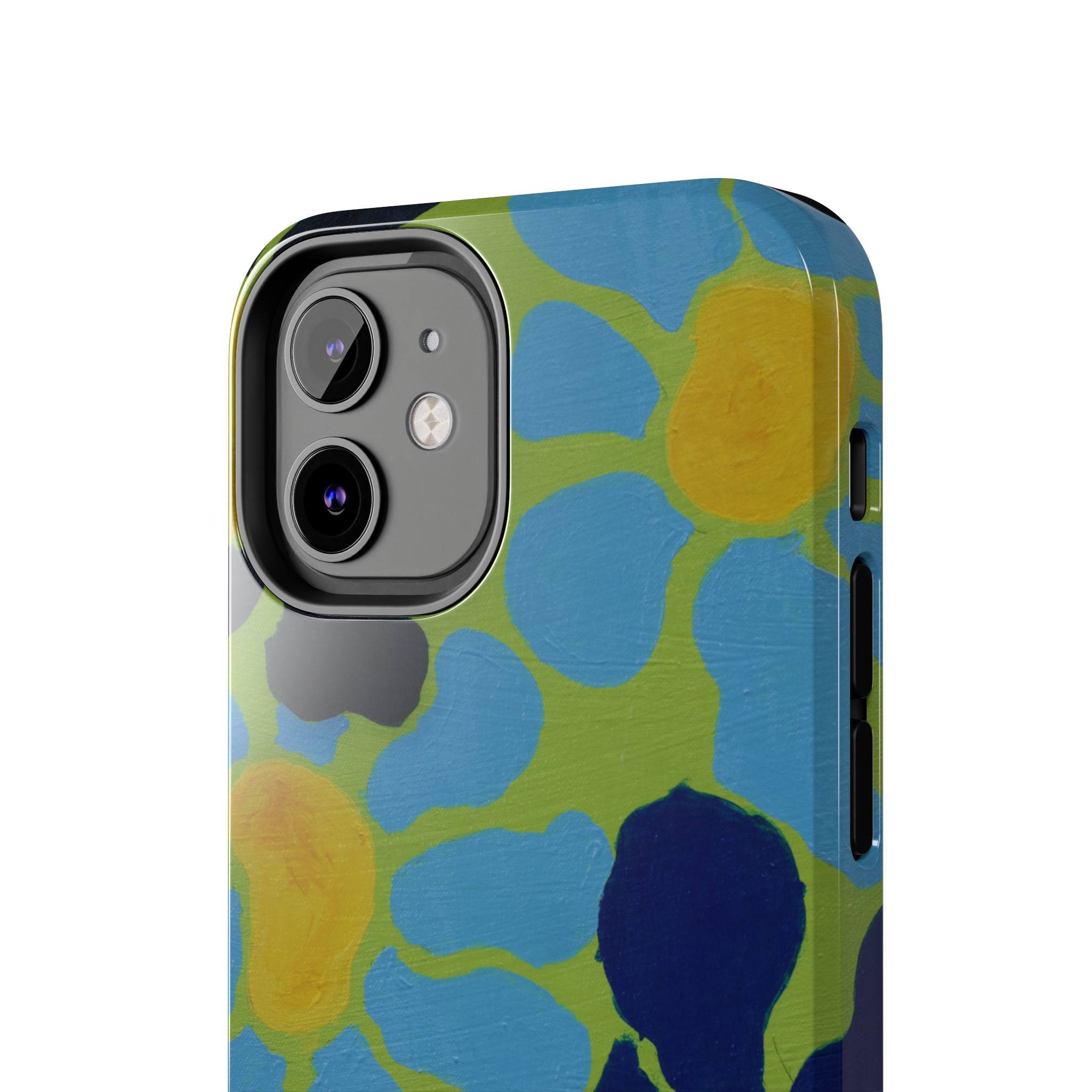 Blue Flowers By Kalei S. Tough Phone Cases