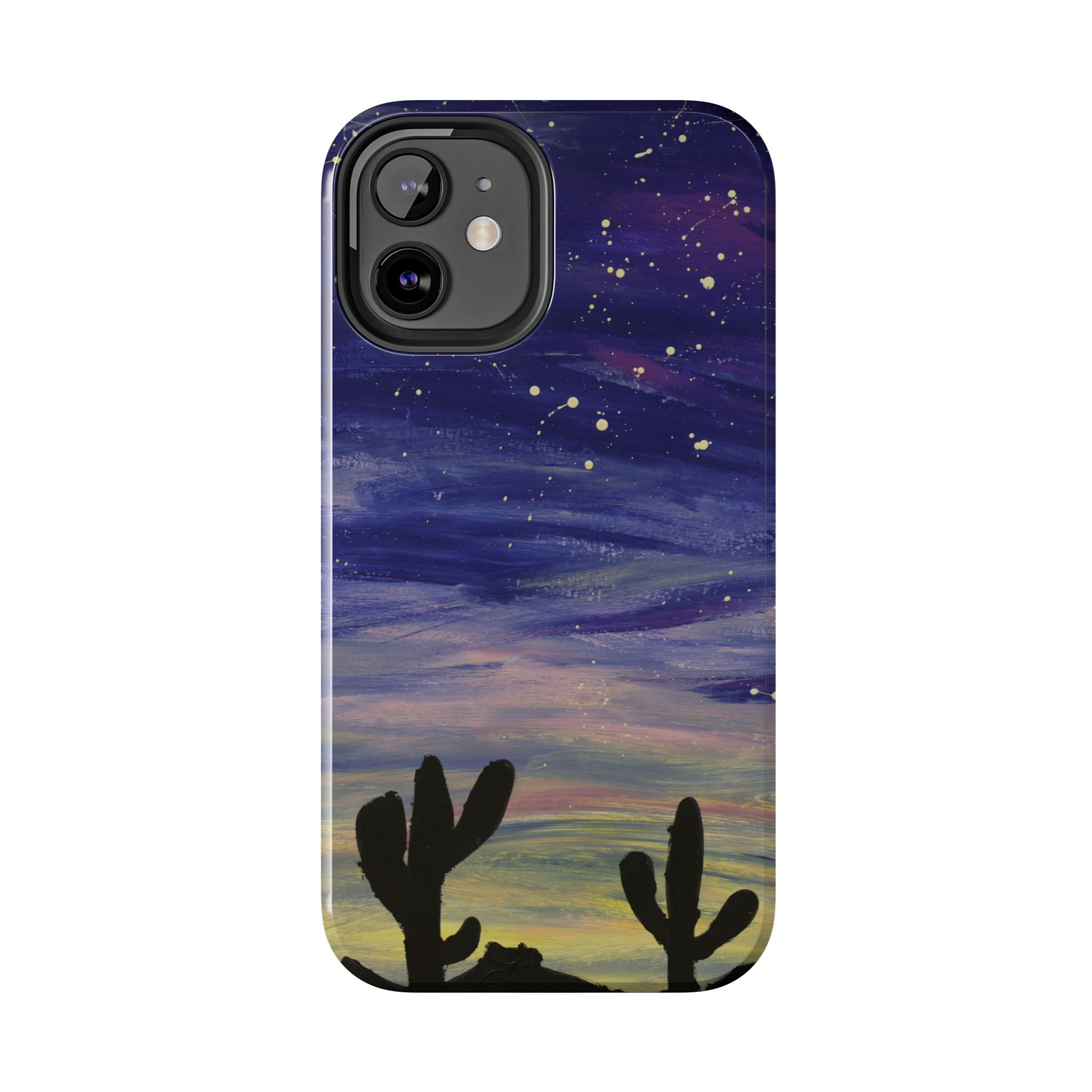 Colorful Oasis Desert by Bonnie M. Tough Phone Cases