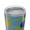 Load image into Gallery viewer, Blue Flowers By Kalei S. Tumbler 20oz