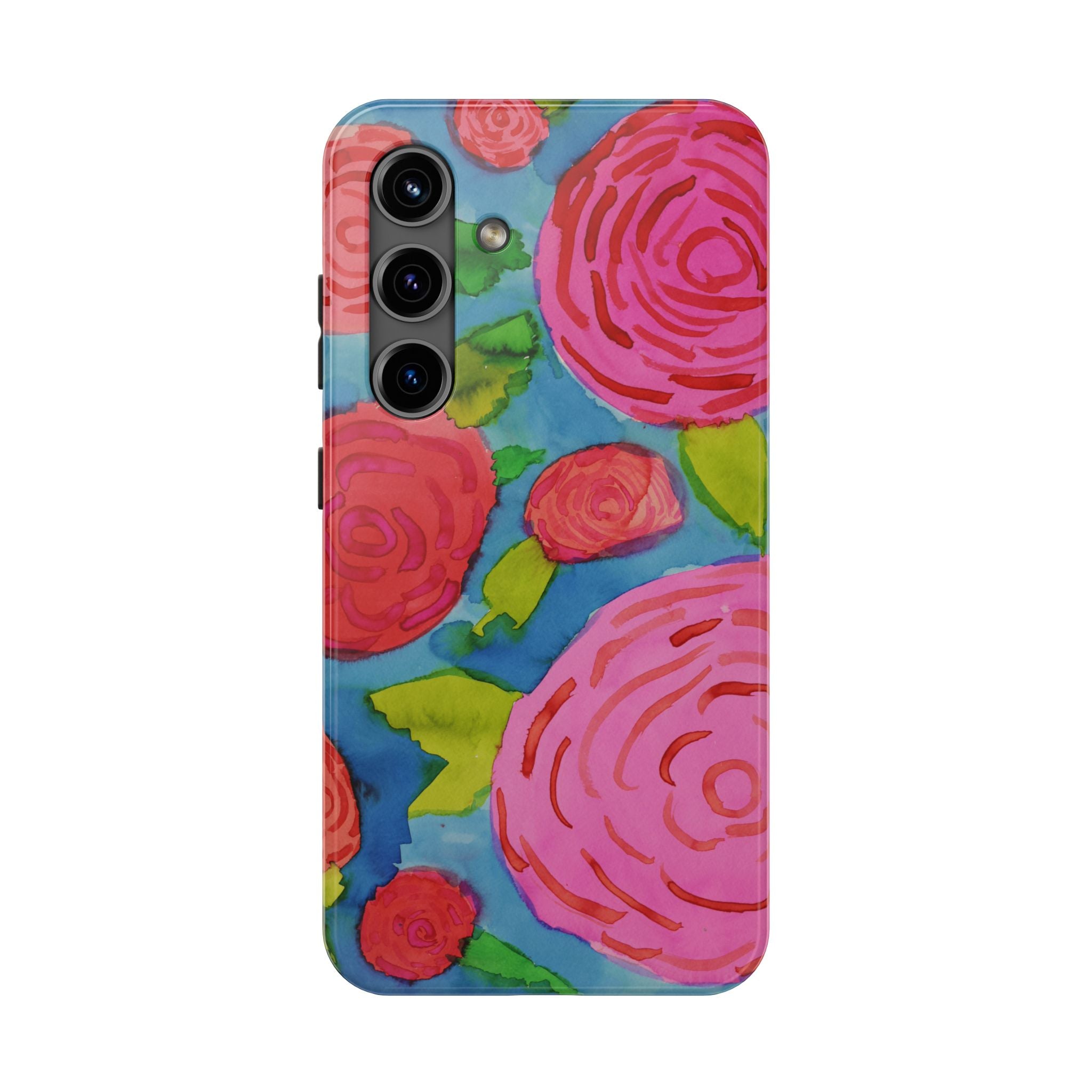 Spring Garden Roses By Chantale H. Tough Phone Cases