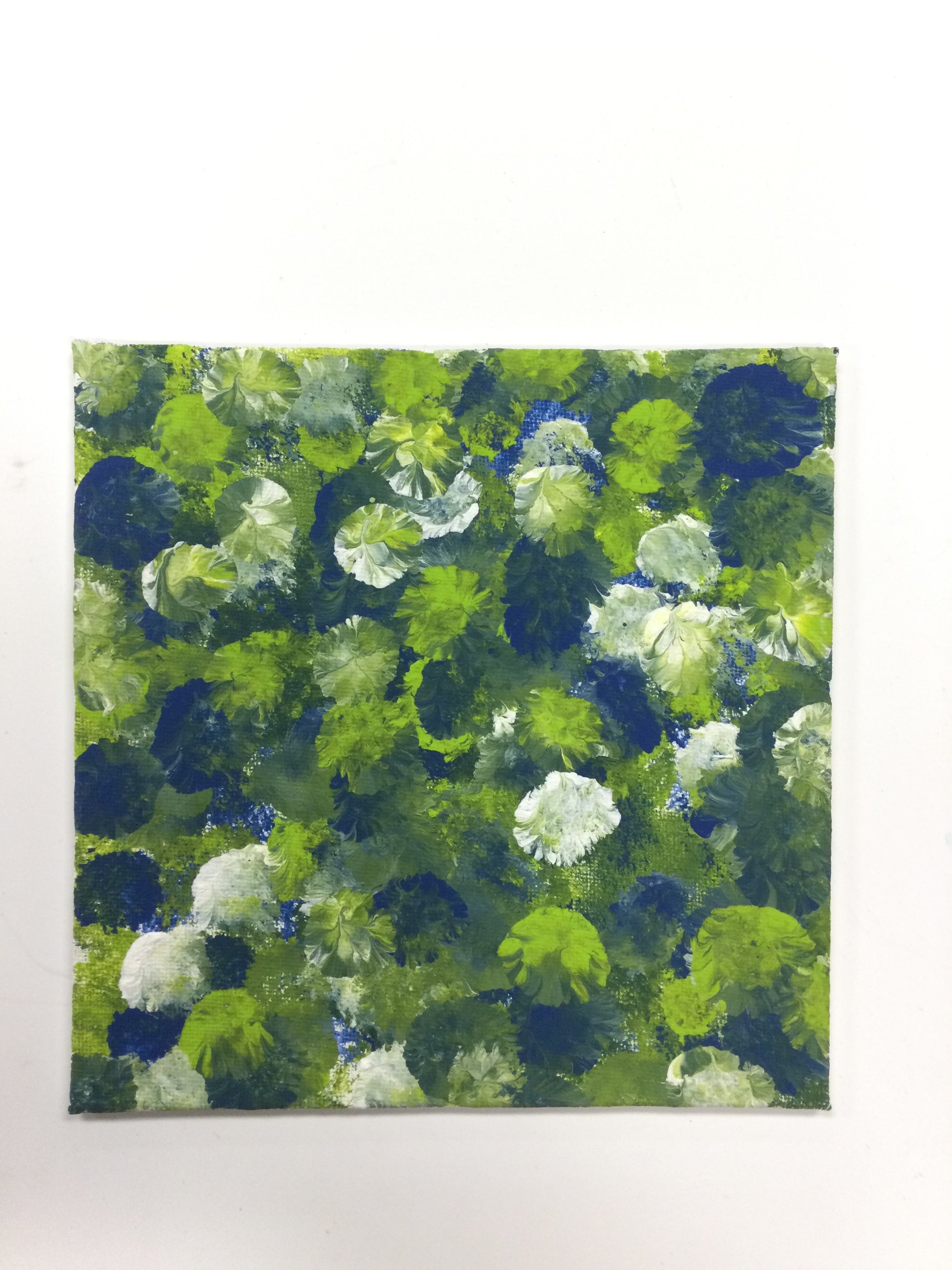 Balloon Flower 6x6 Painting by Sean M.