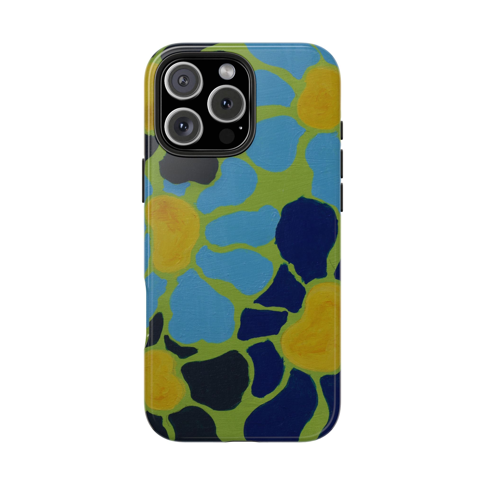 Blue Flowers By Kalei S. Tough Phone Cases