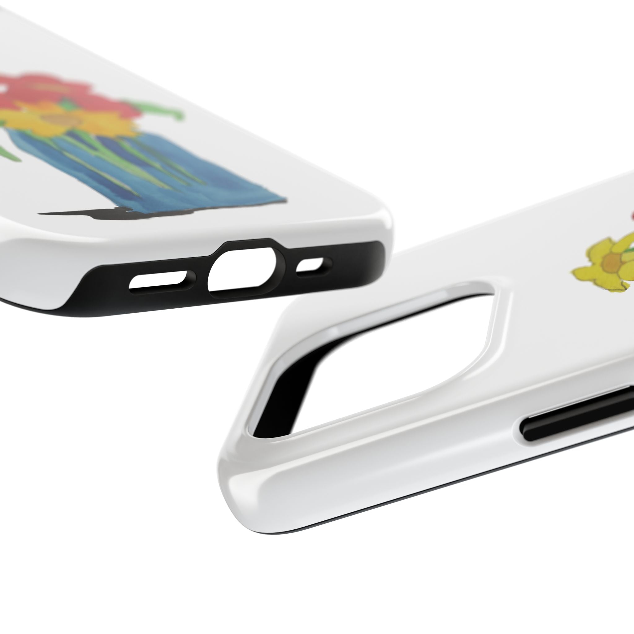 Watery Flowers By Max R. Tough Phone Cases