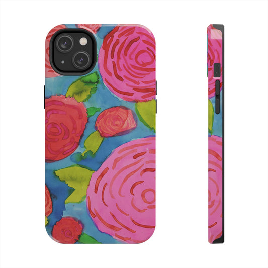 Spring Garden Roses By Chantale H. Tough Phone Cases