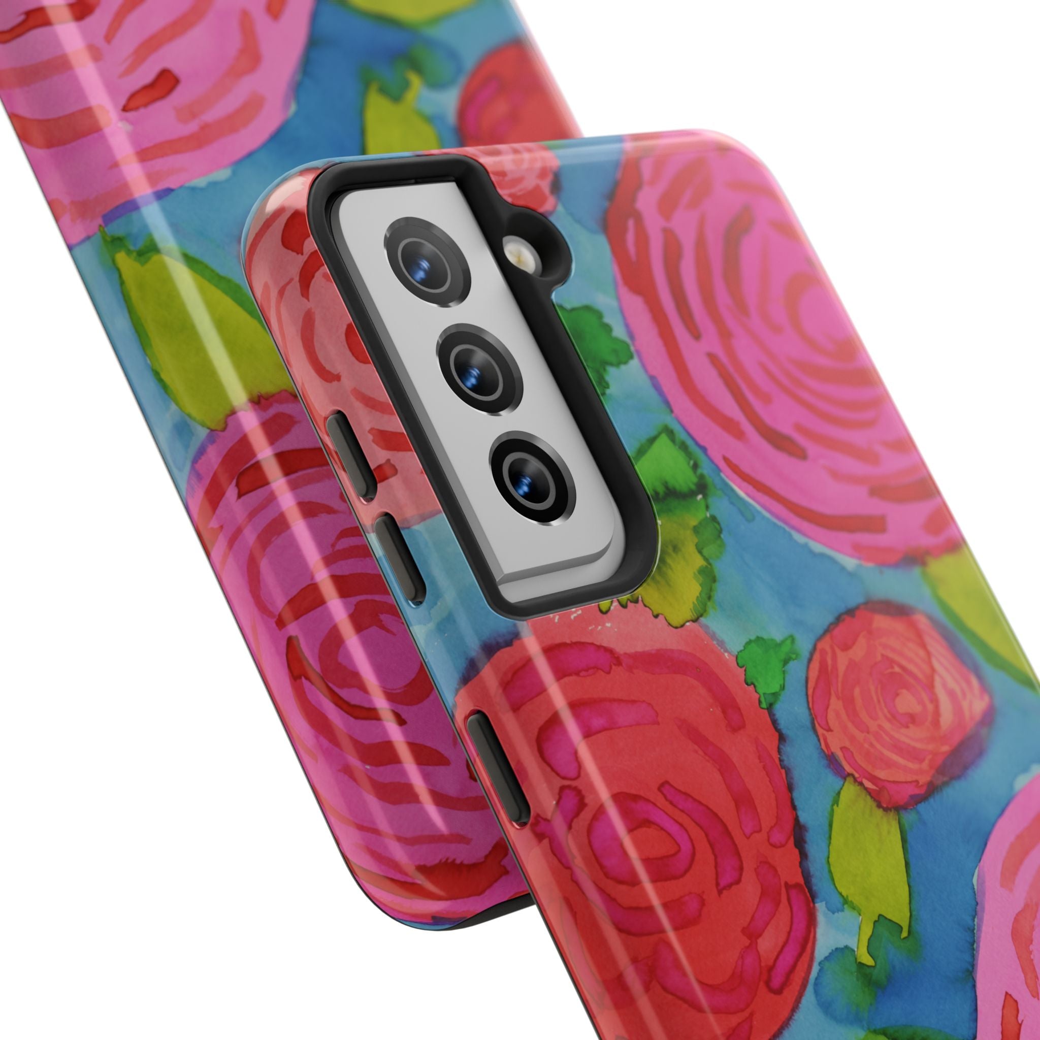 Spring Garden Roses By Chantale H. Tough Phone Cases