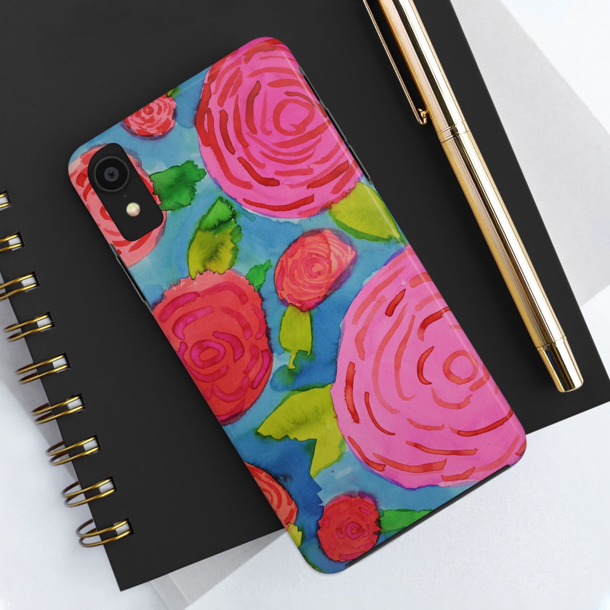 Spring Garden Roses By Chantale H. Tough Phone Cases