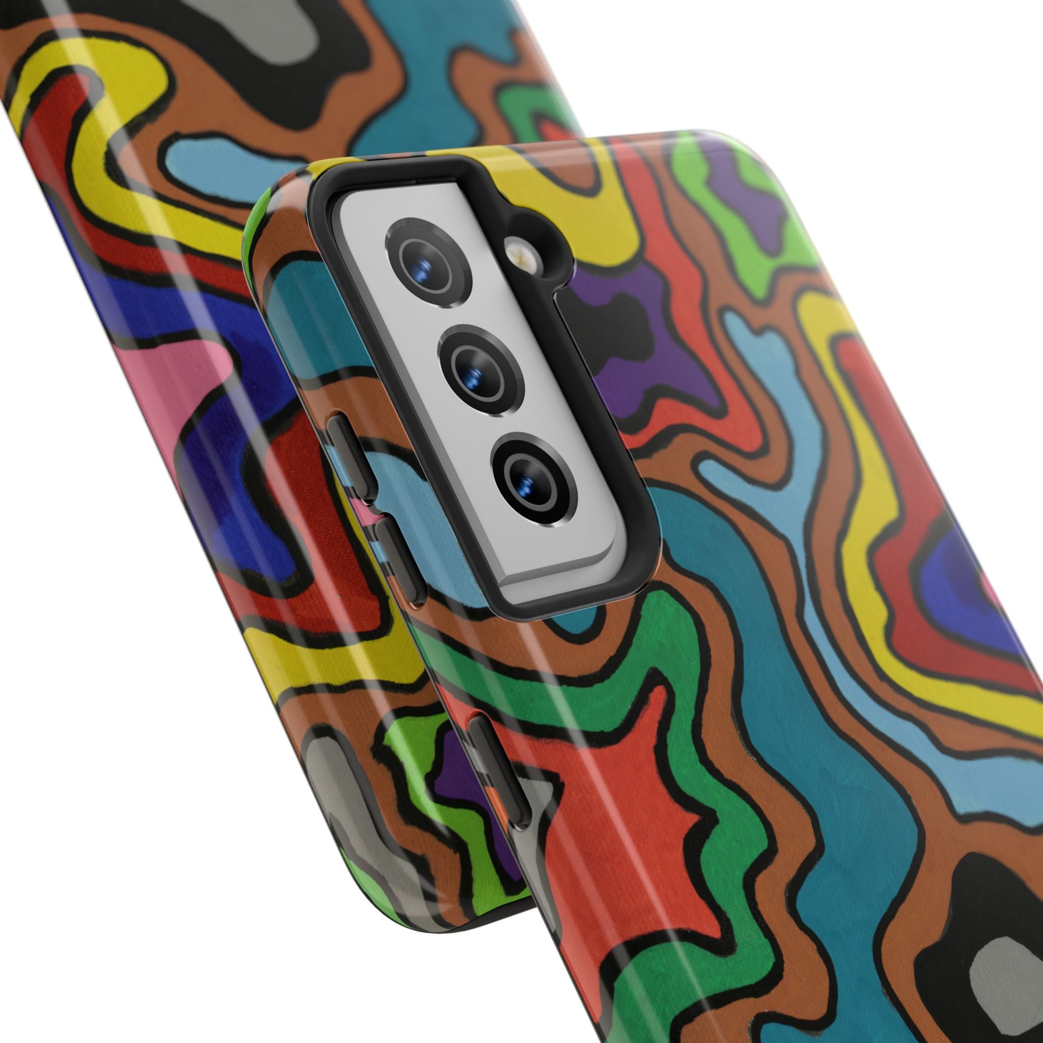 Lava Tubes By Caesar G. Tough Phone Cases