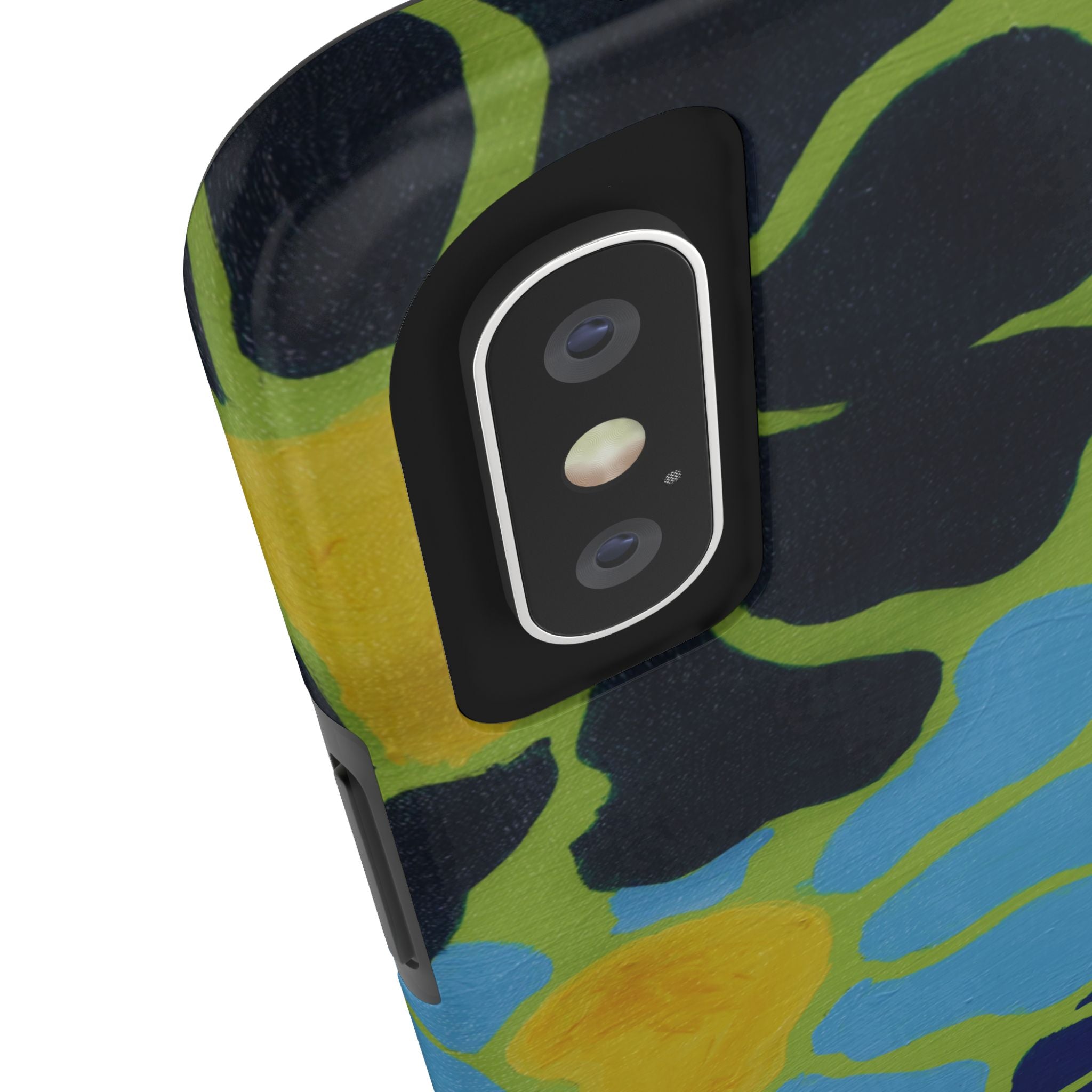 Blue Flowers By Kalei S. Tough Phone Cases